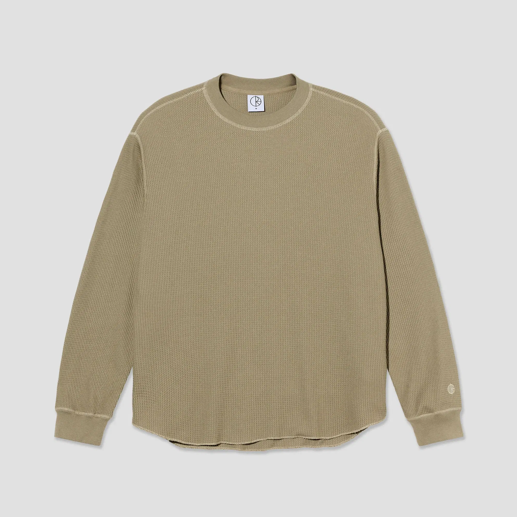 Polar Dylan Longsleeve T-Shirt Khaki Green / Taupe