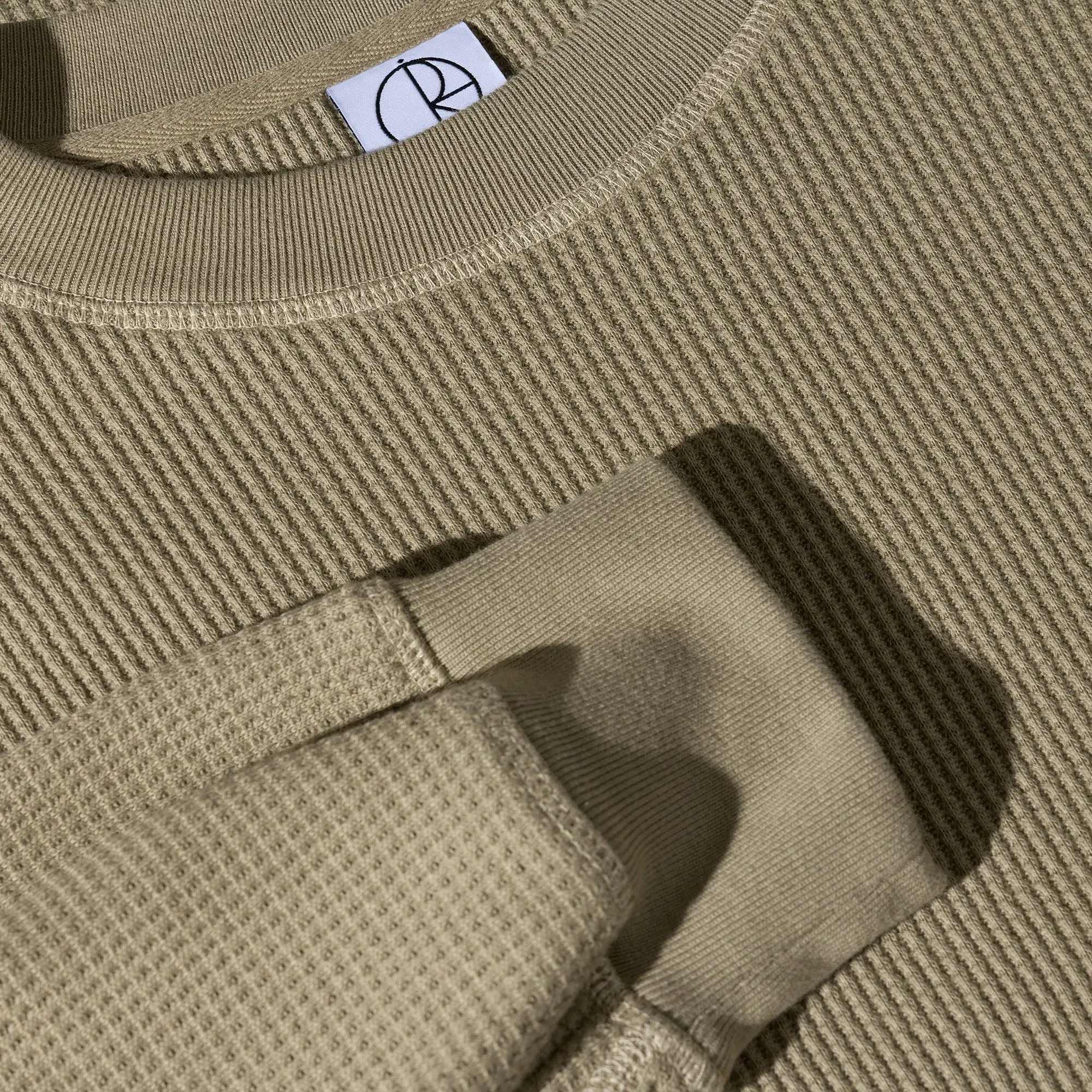 Polar Dylan Longsleeve T-Shirt Khaki Green / Taupe
