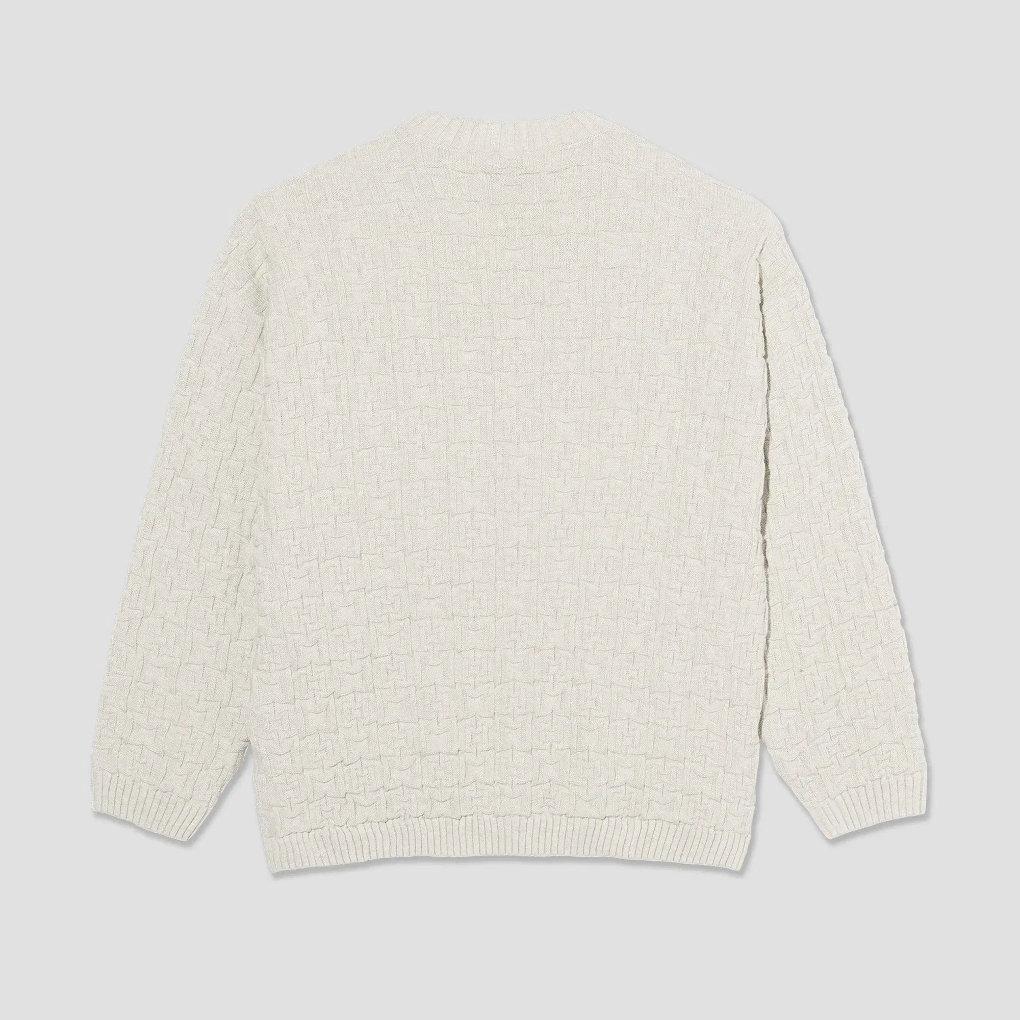 Polar Alex Sweater Ivory Grey Melange