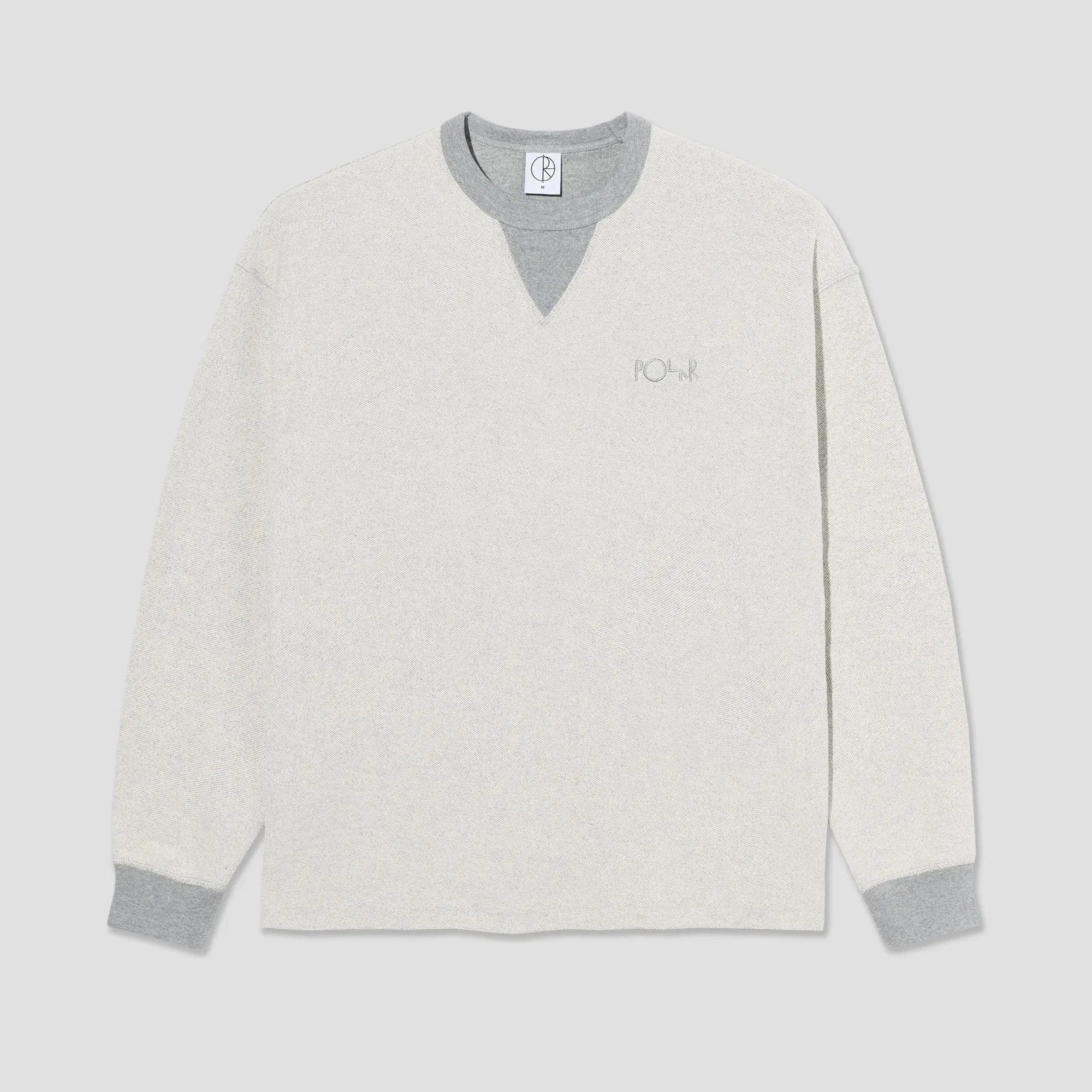 Polar Reversed Sweater Heather Grey