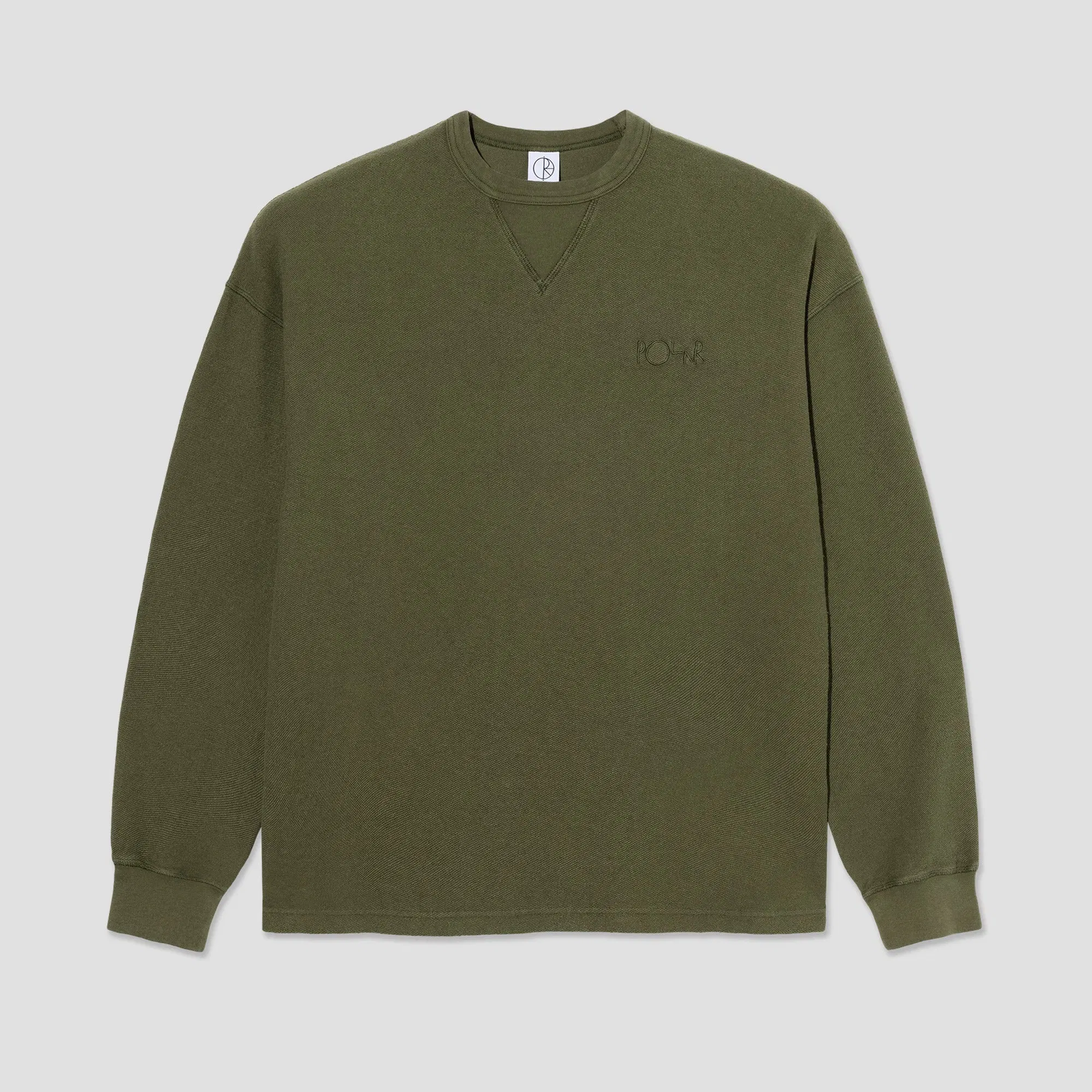 Polar Reversed Sweater Army Green
