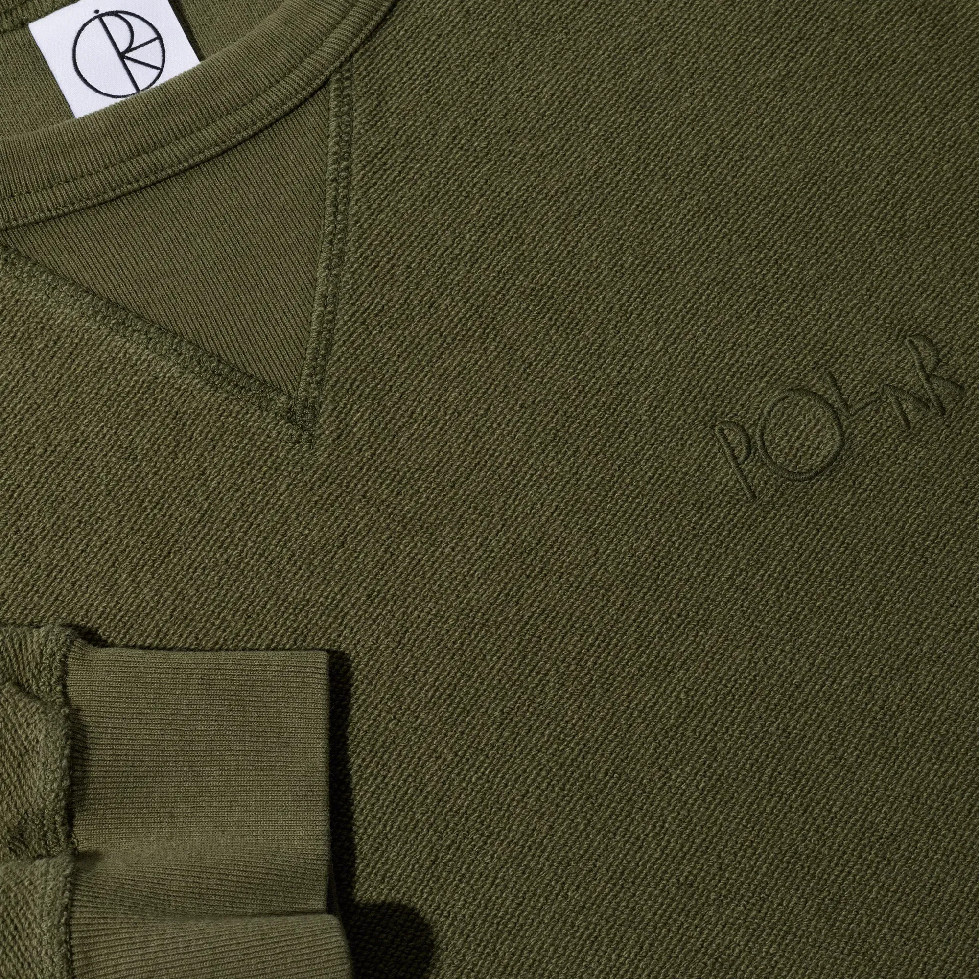 Polar Reversed Sweater Army Green