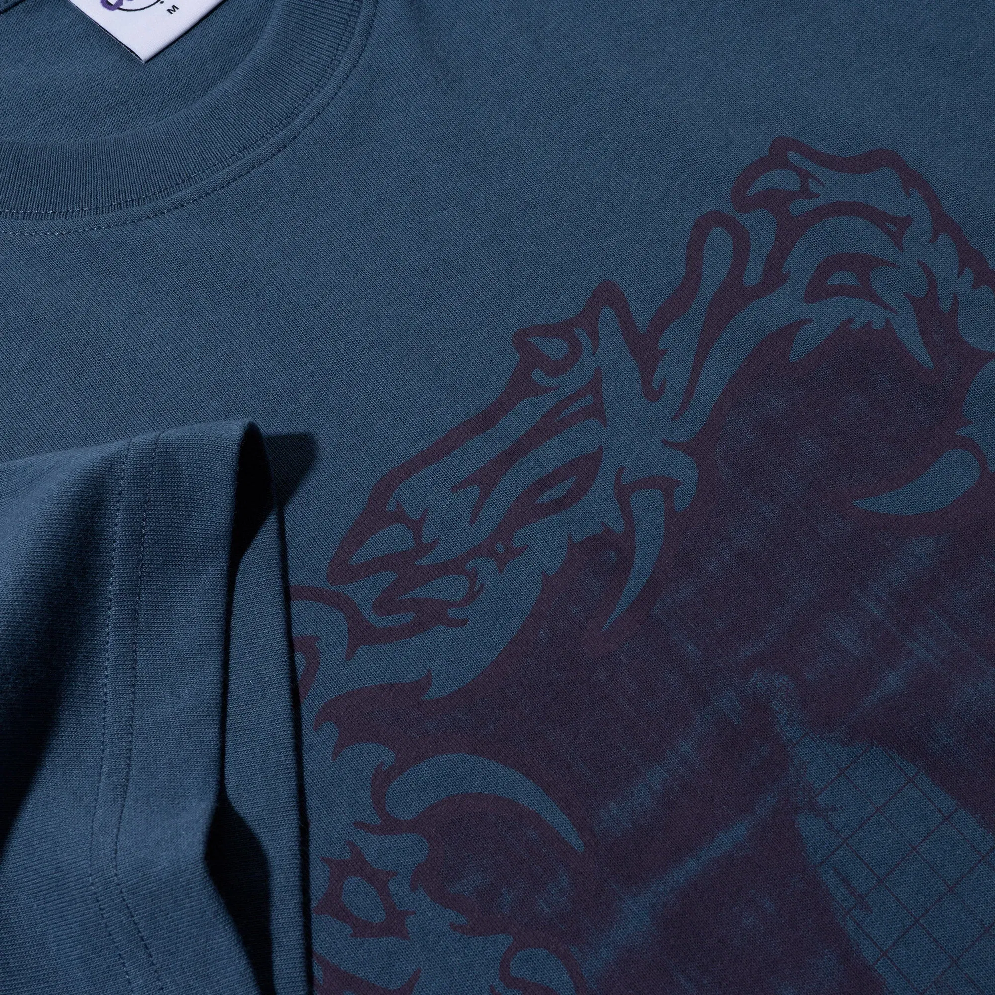 Polar Passing Resemblance T-Shirt Grey Blue