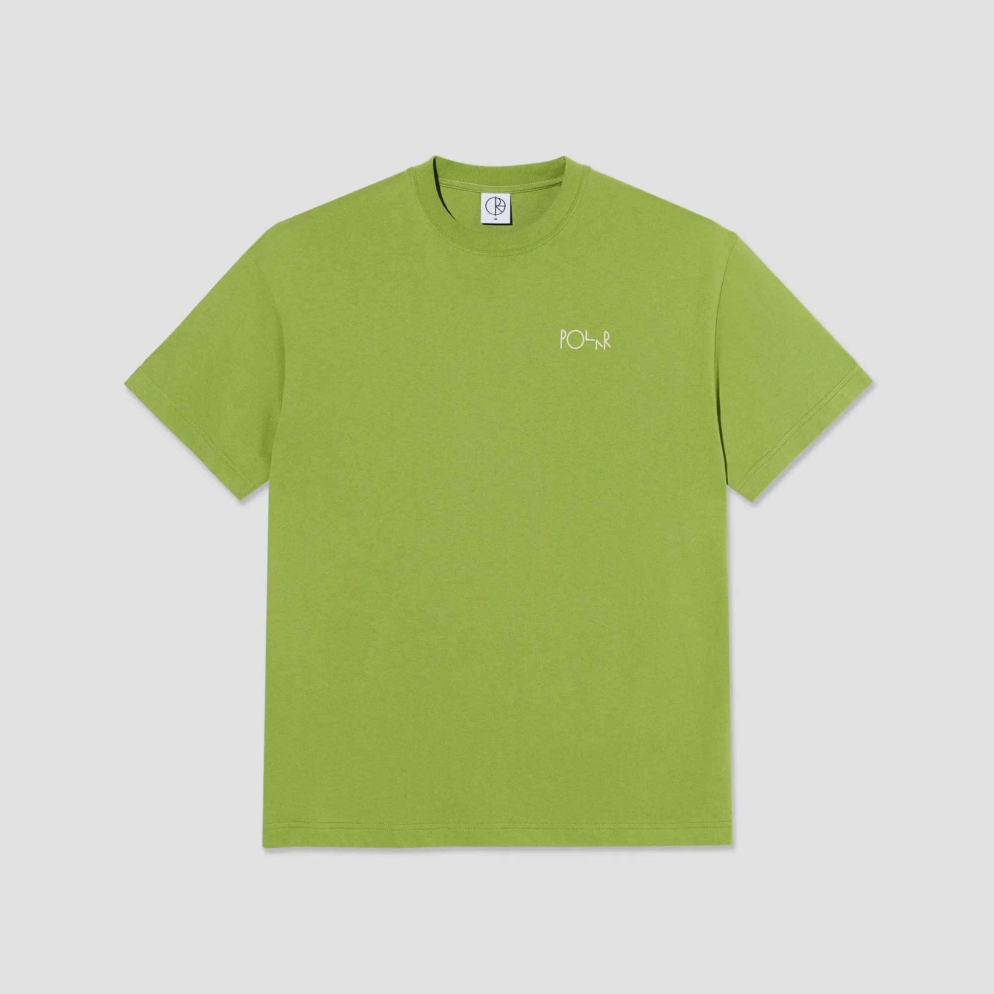 Polar Stroke Logo Contrast T-Shirt Peridot