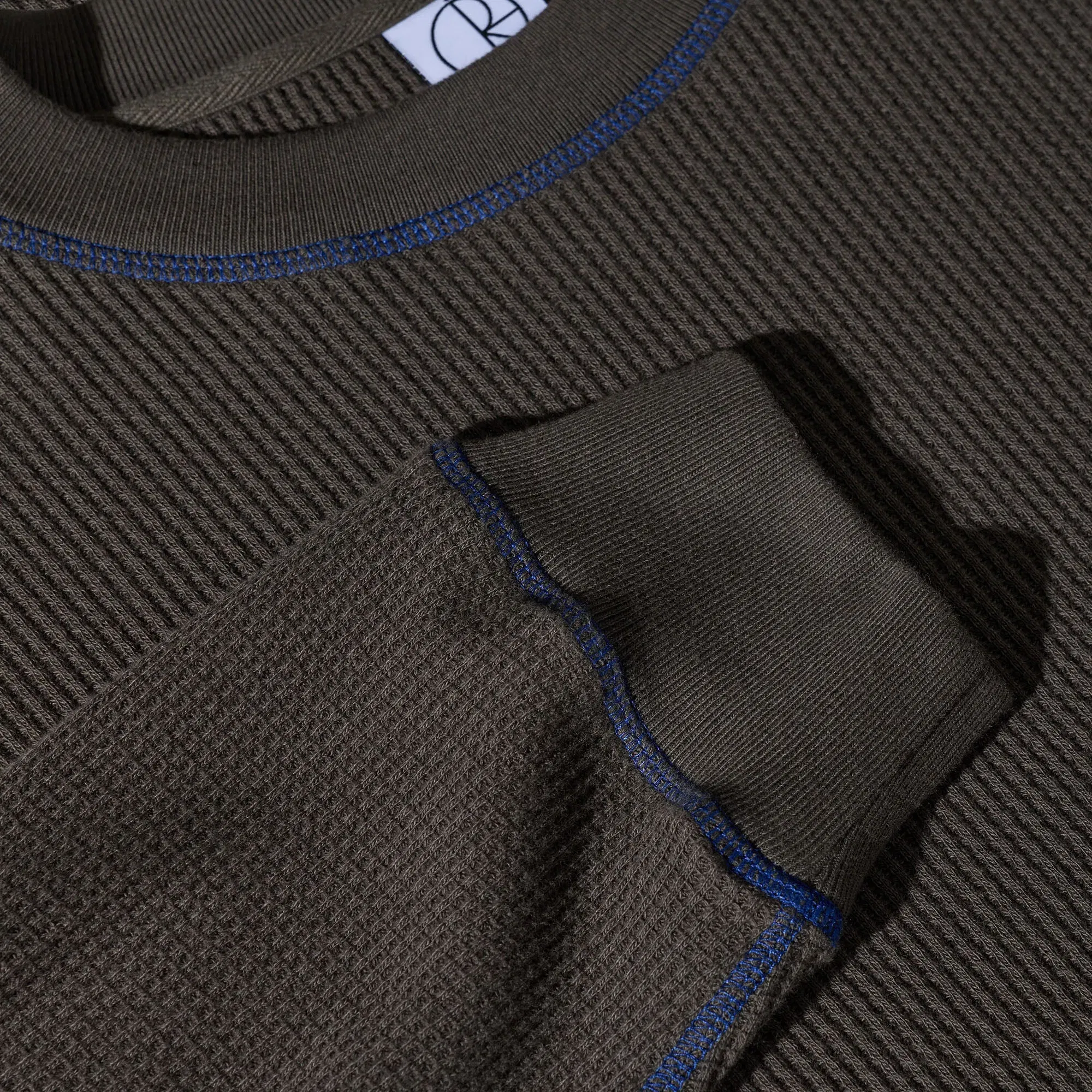 Polar Dylan Longsleeve T-Shirt Dirty Black / Blue