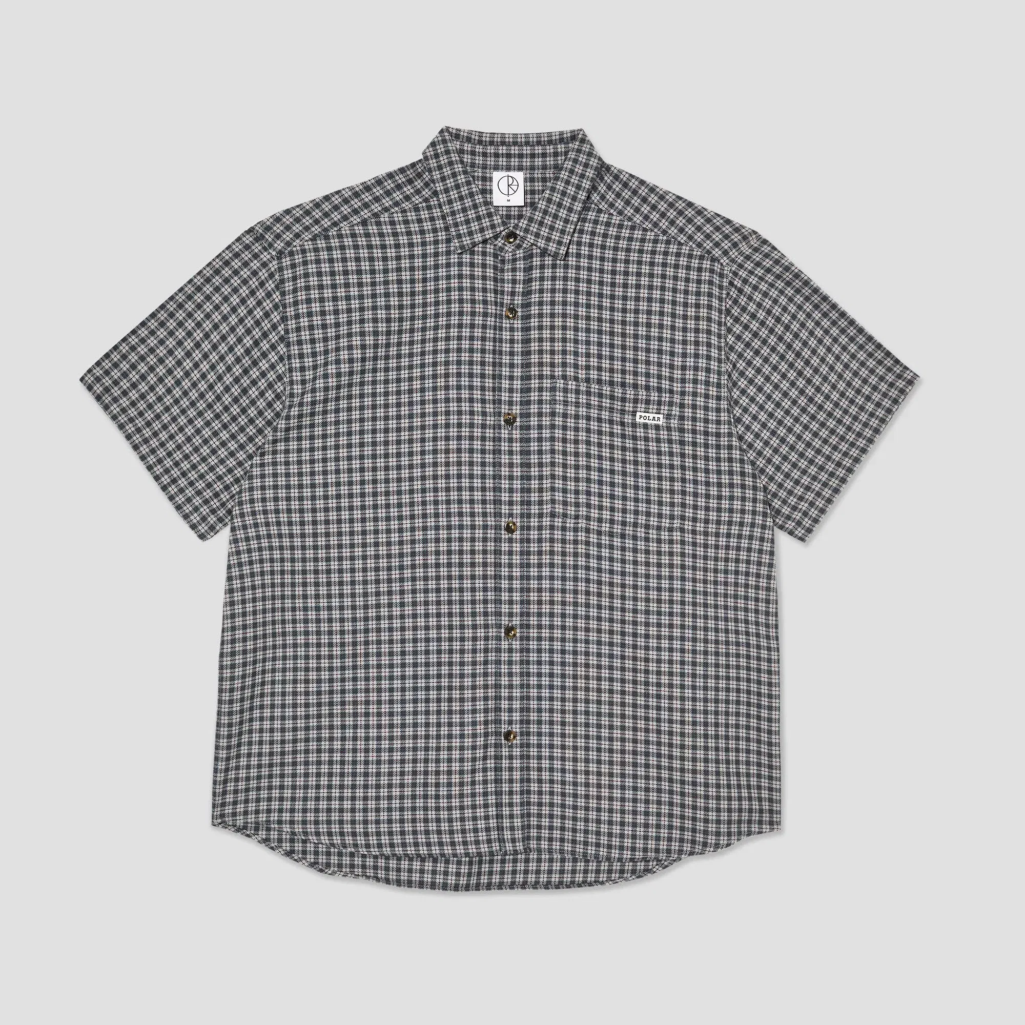 Polar Mitchell Shirt Petrol / Bordeaux