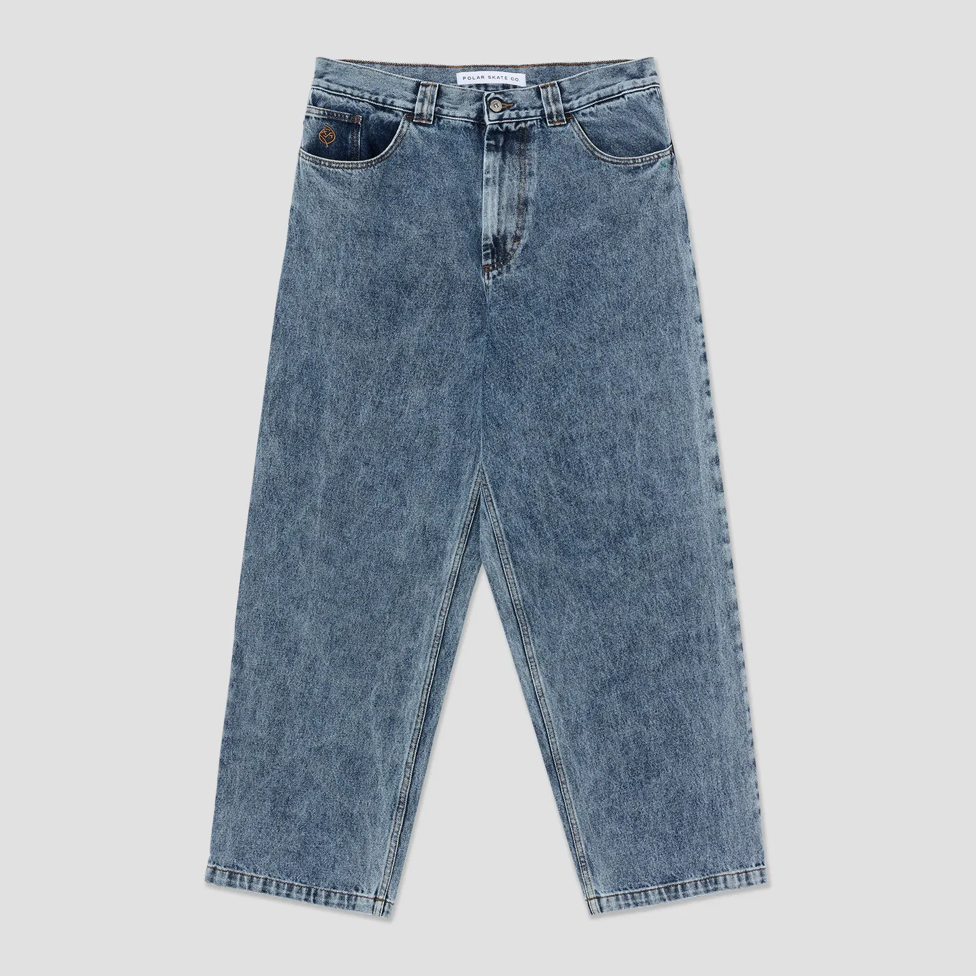 Polar Big Boy Pants Heavy Washed Blue