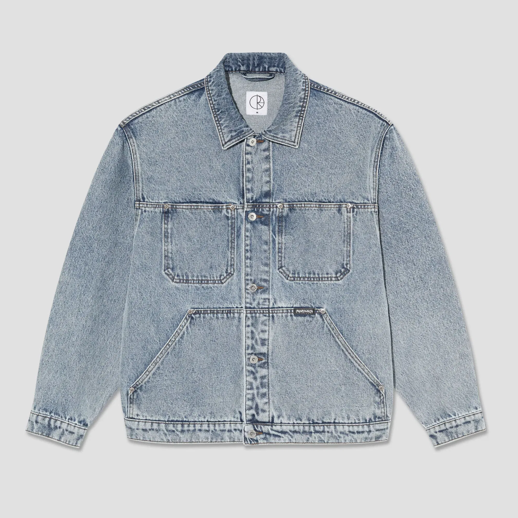 Polar Patrik Jacket Heavy Washed Blue