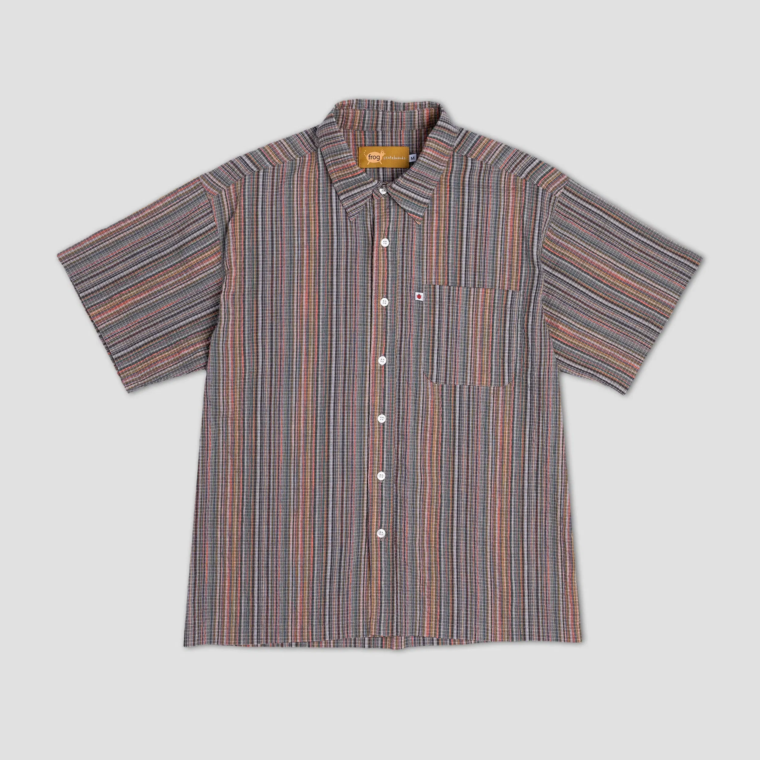 Frog Mojo Stripe Pocket Shirt Red