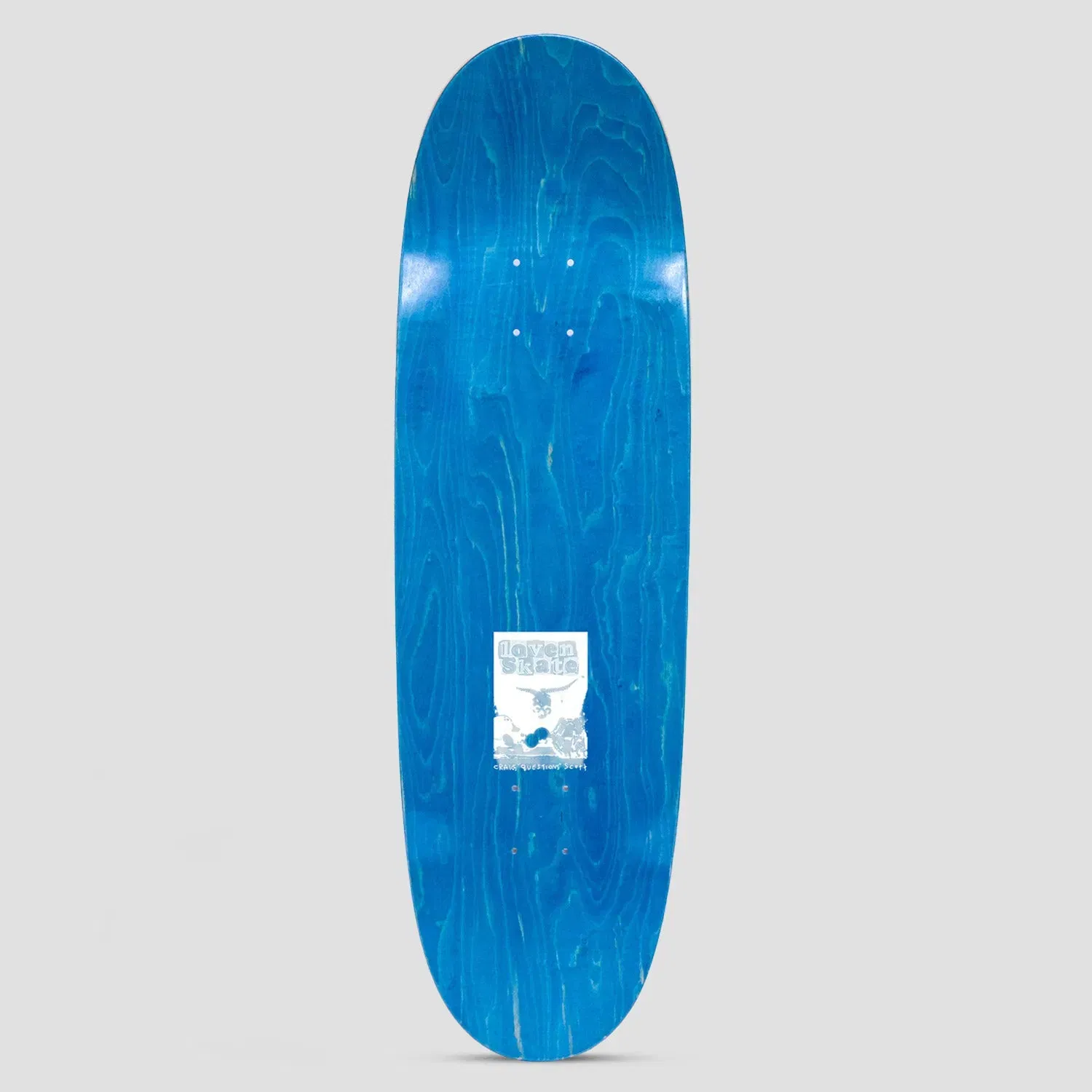 Lovenskate 9.1 October Has Come and Gone Football Shape Skateboard Deck