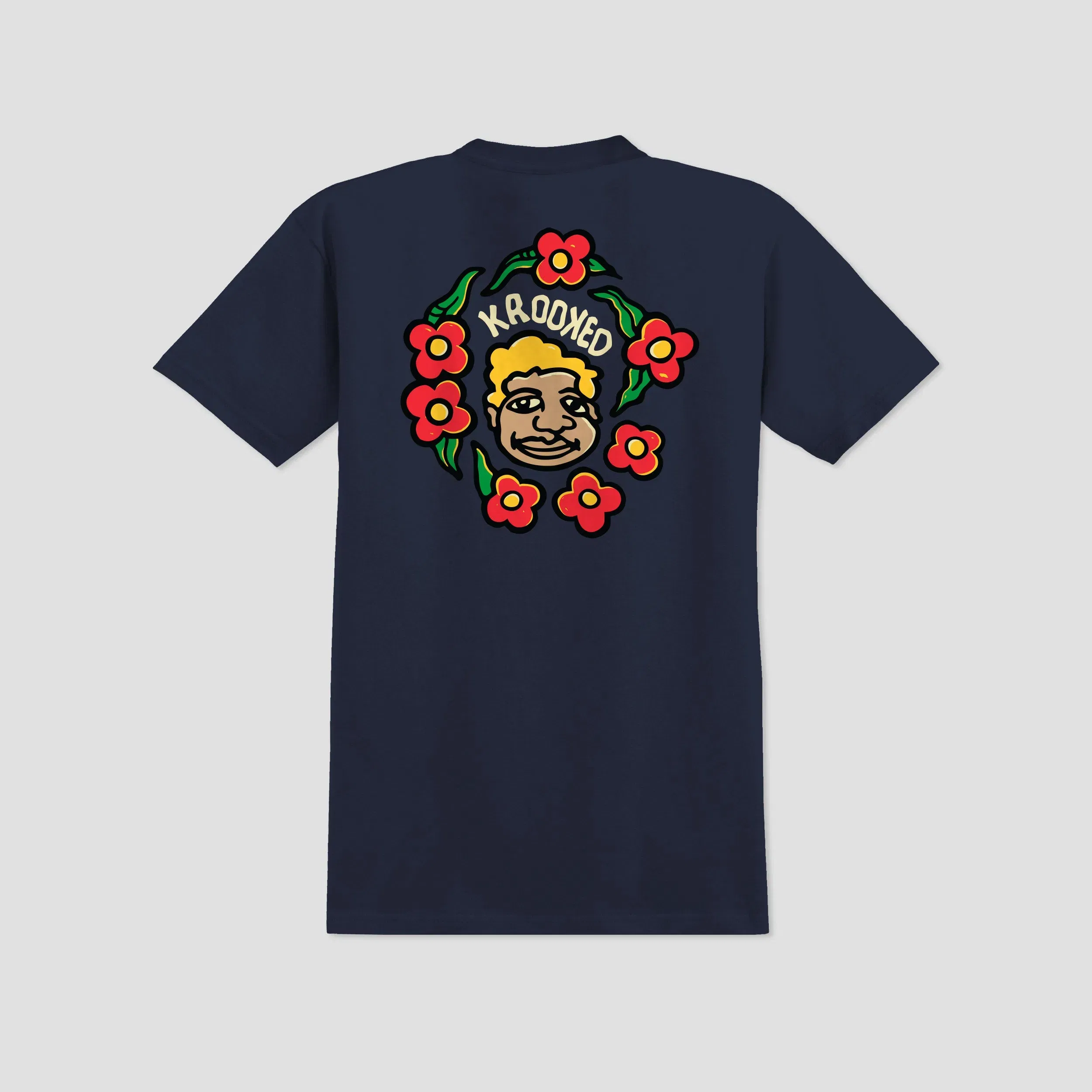 Krooked Mg T-Shirt True Navy