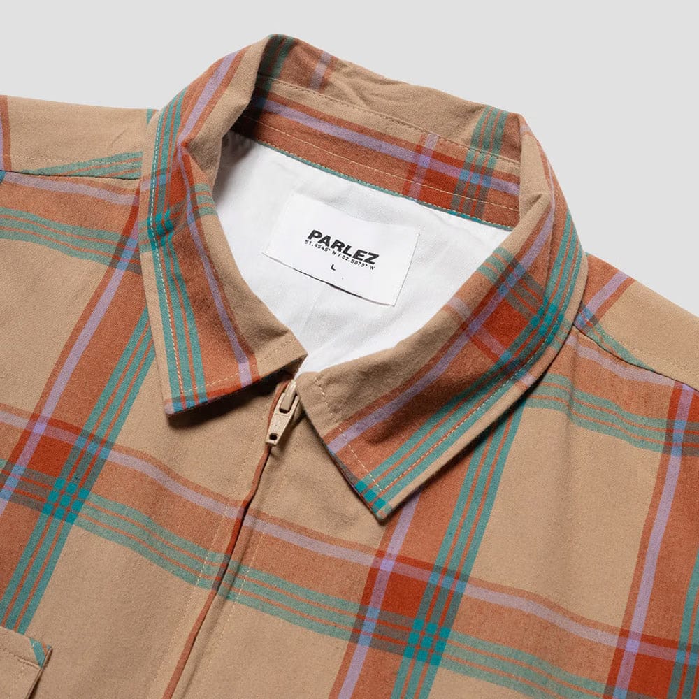 Parlez Portland Longsleeve Shirt Hops Check