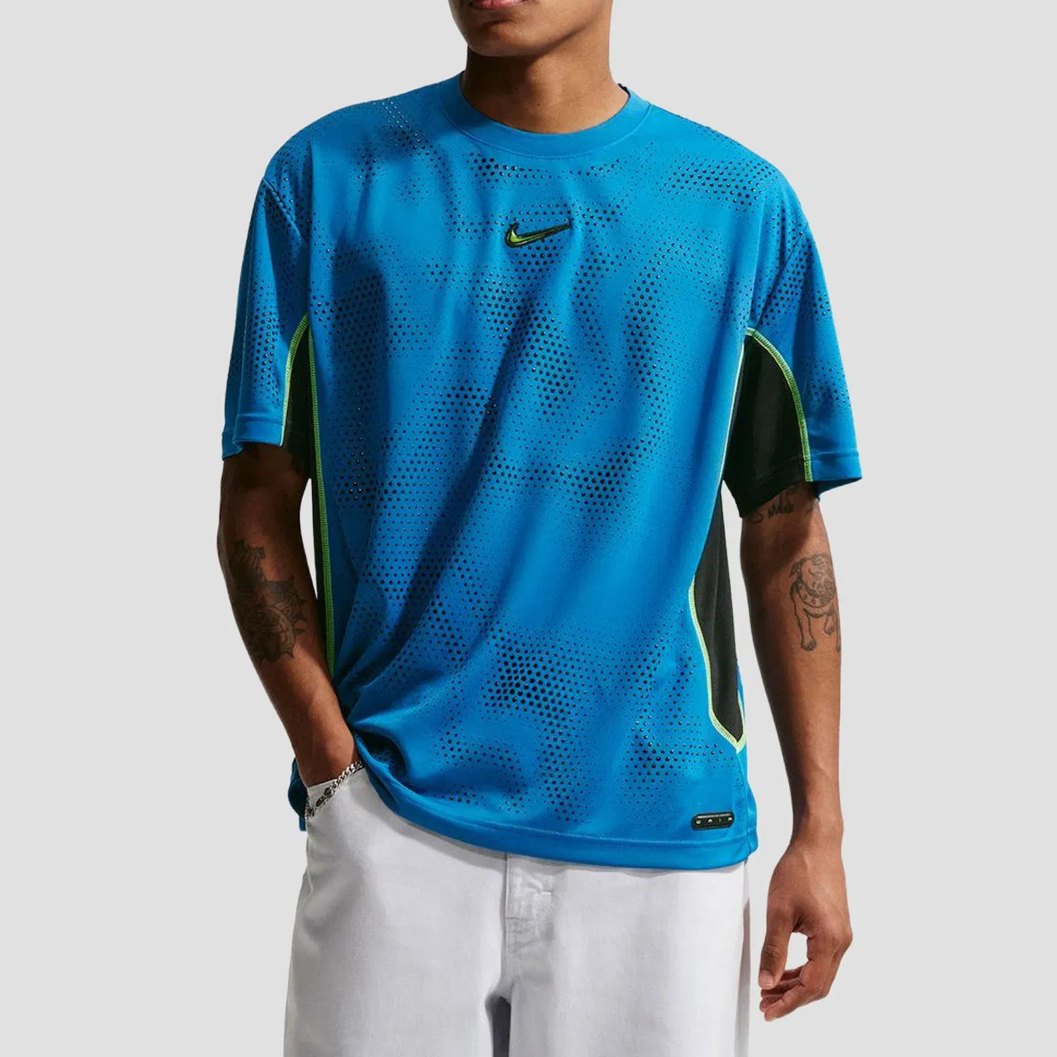 Nike SB Ishod Skate Jersey Brilliant Blue / Black