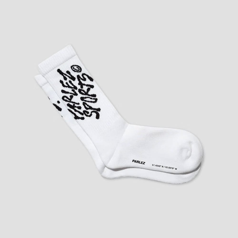 Parlez Source Socks White / Black