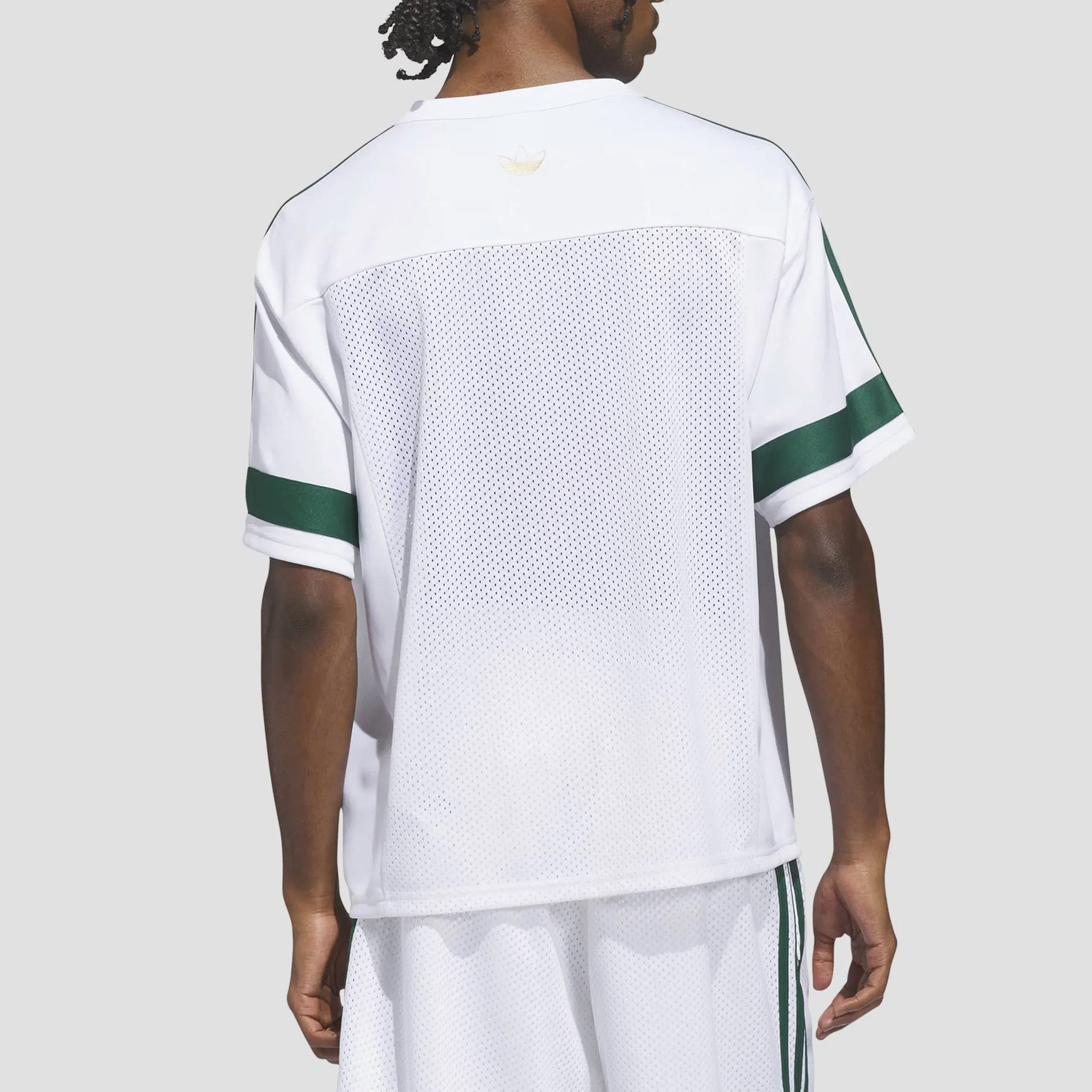 Adidas Tyshawn Jersey White / Ice Mauve / Core Green