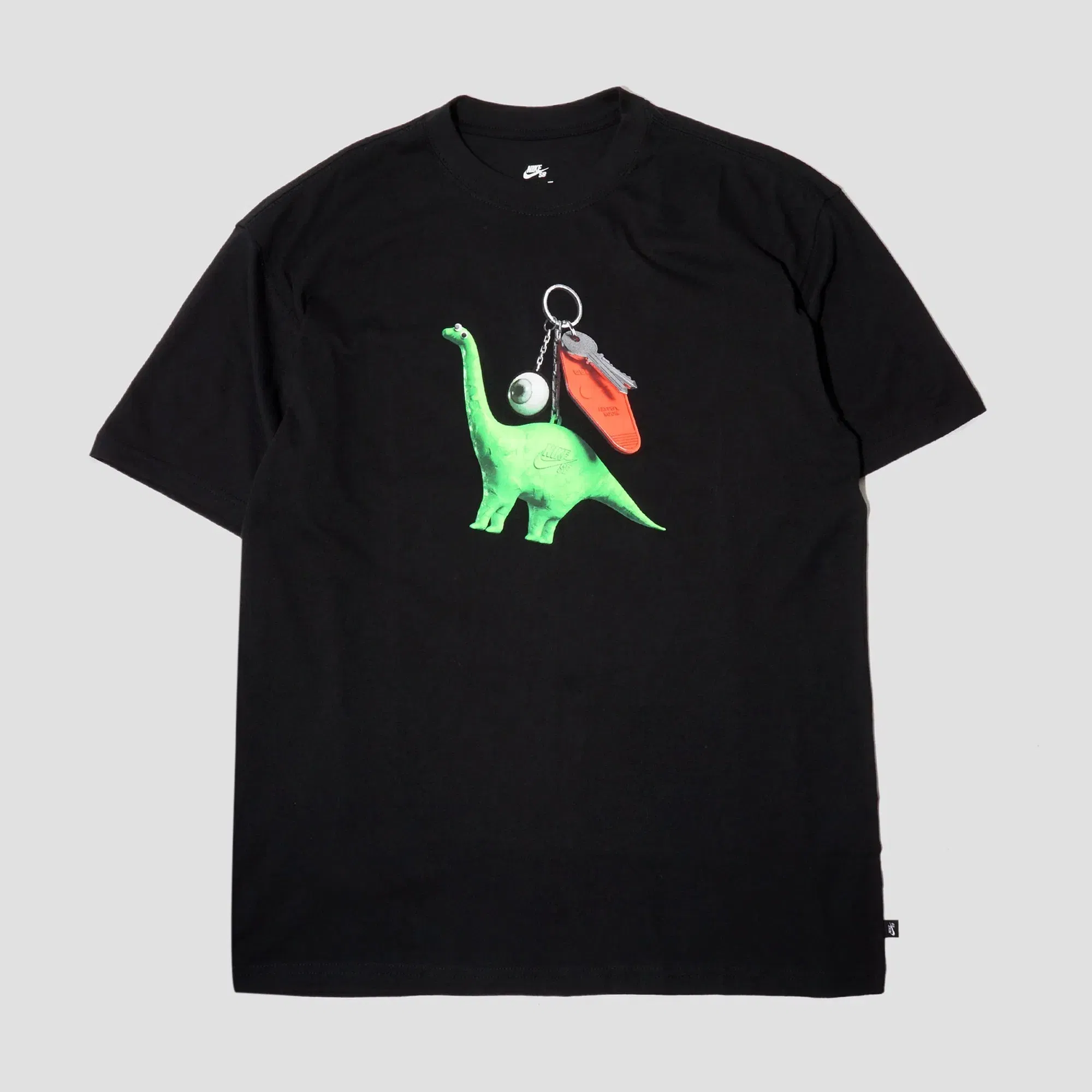 Nike SB Dino Keyring Skate T-Shirt Black