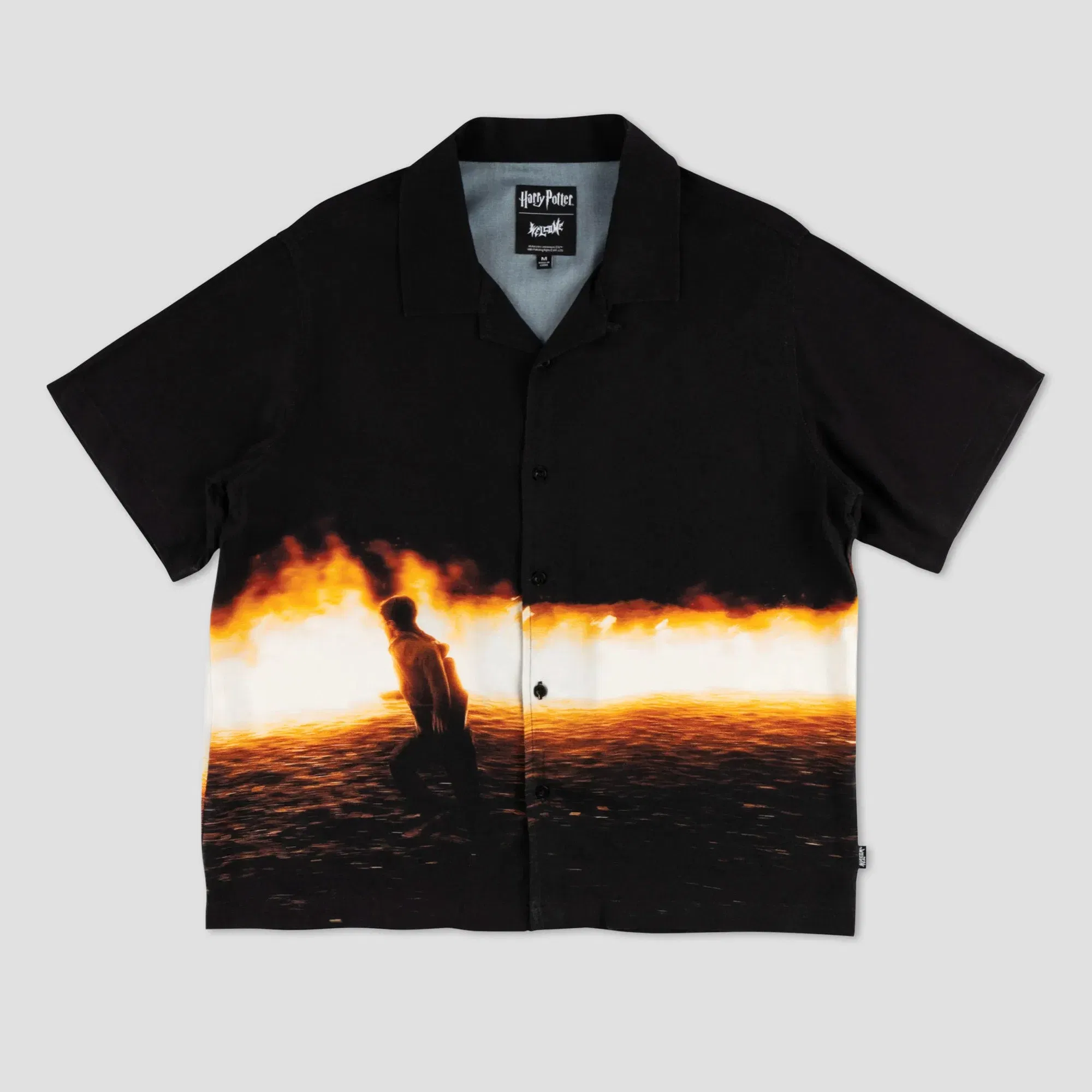 Welcome X Harry Potter Burrow Burn Shirt Black