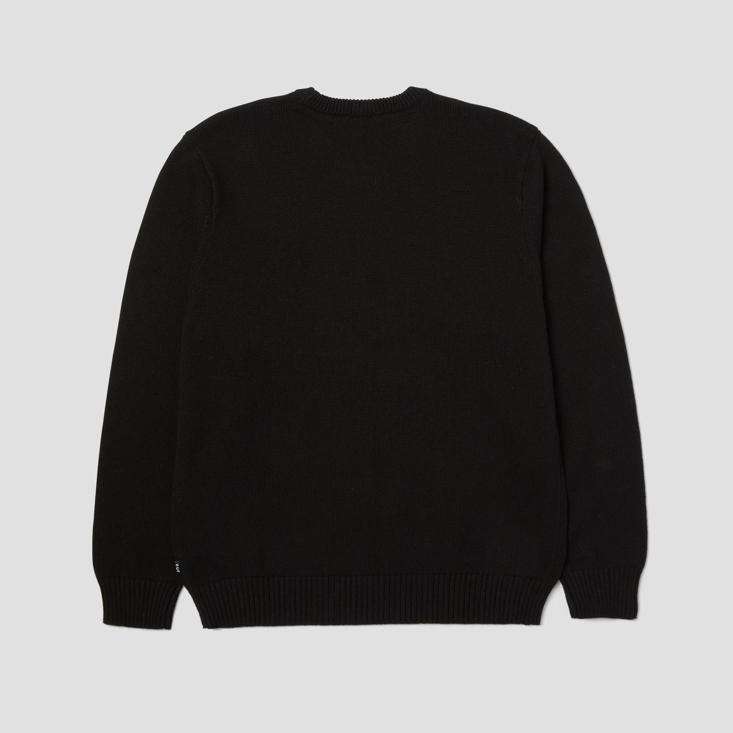 HUF Gift Bear Intarsia Sweater Black