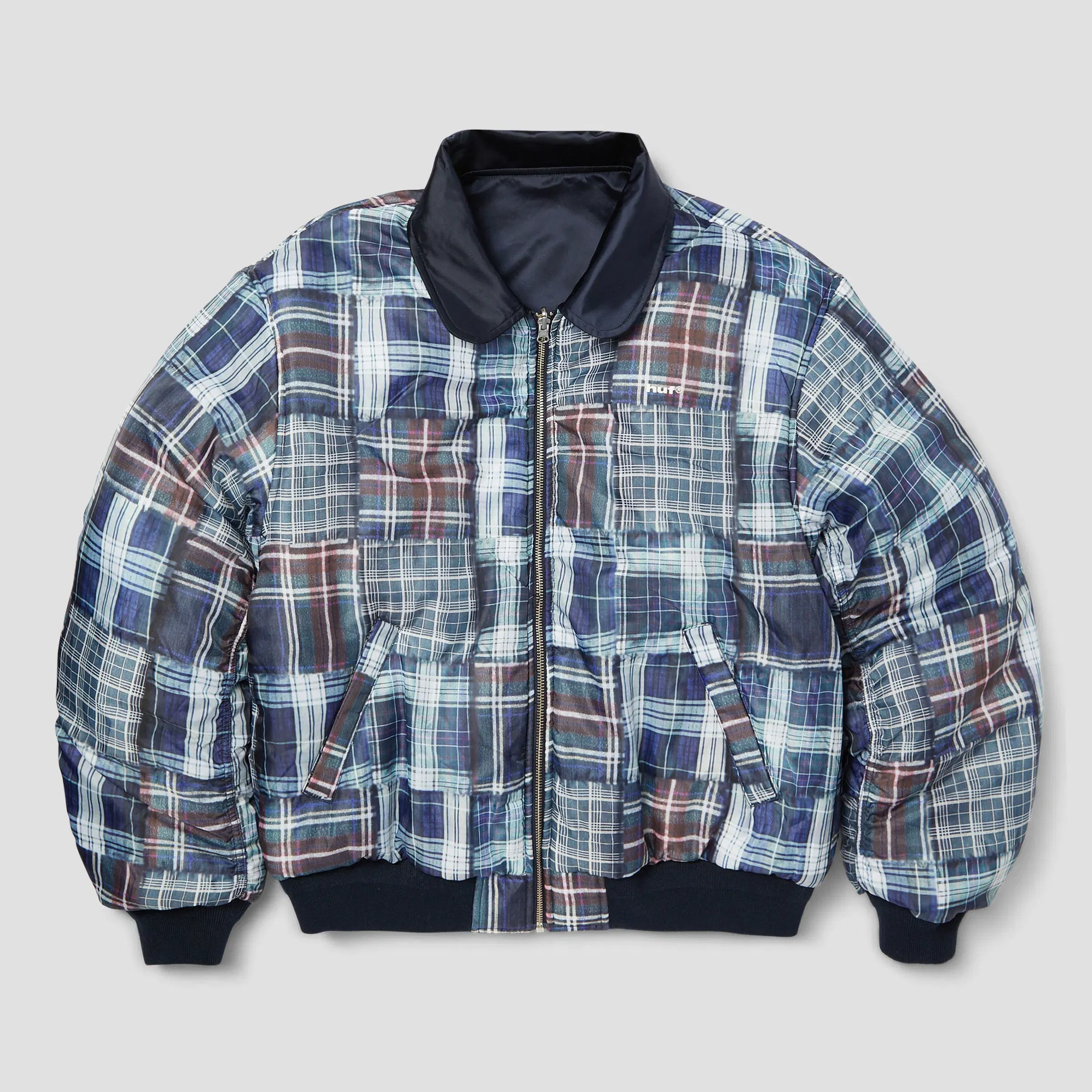 HUF Clothiers Reversible Flight Jacket Navy