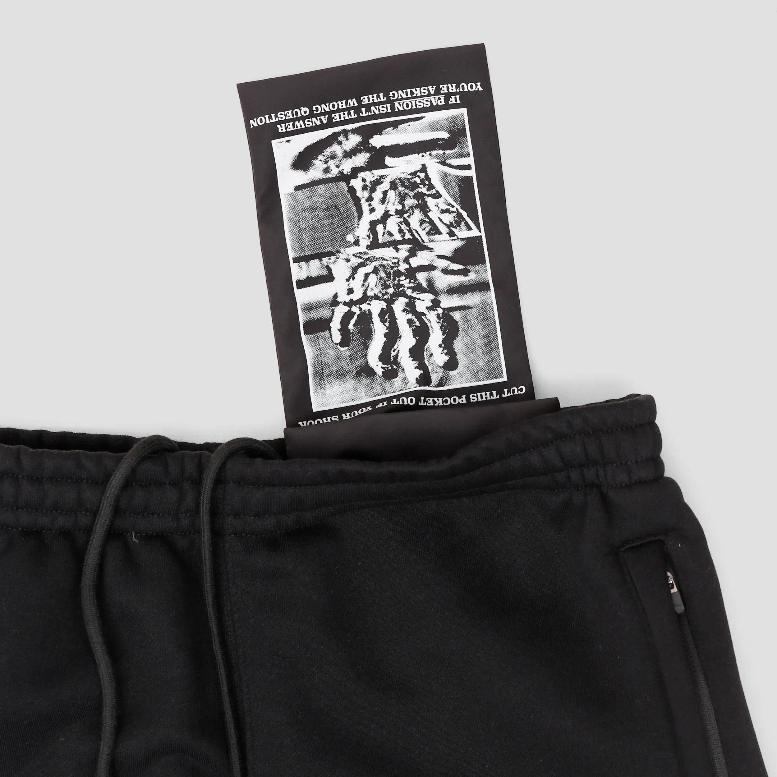 Passion Target Practice Tracksuit Joggers Black