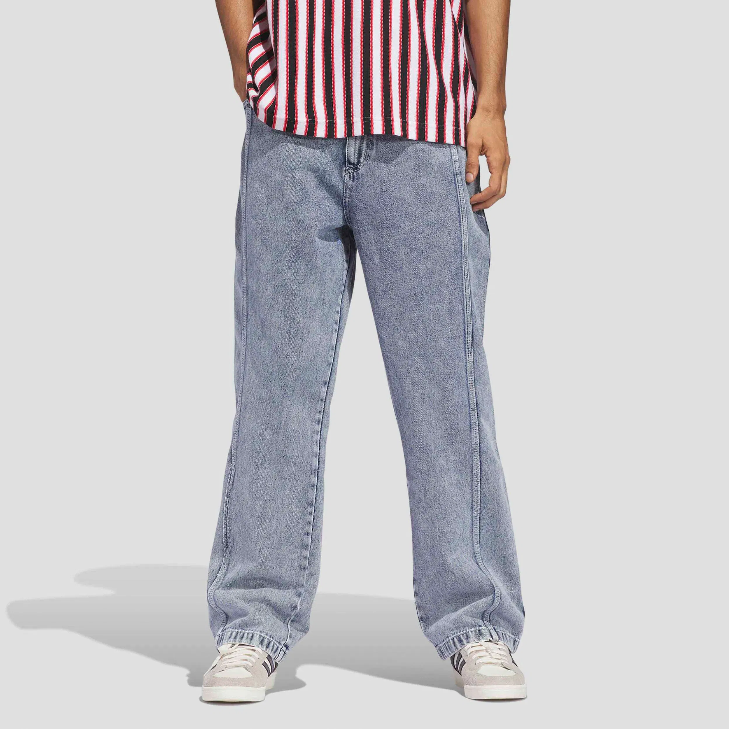 Adidas Kader Pant Washed Light Grey Solid