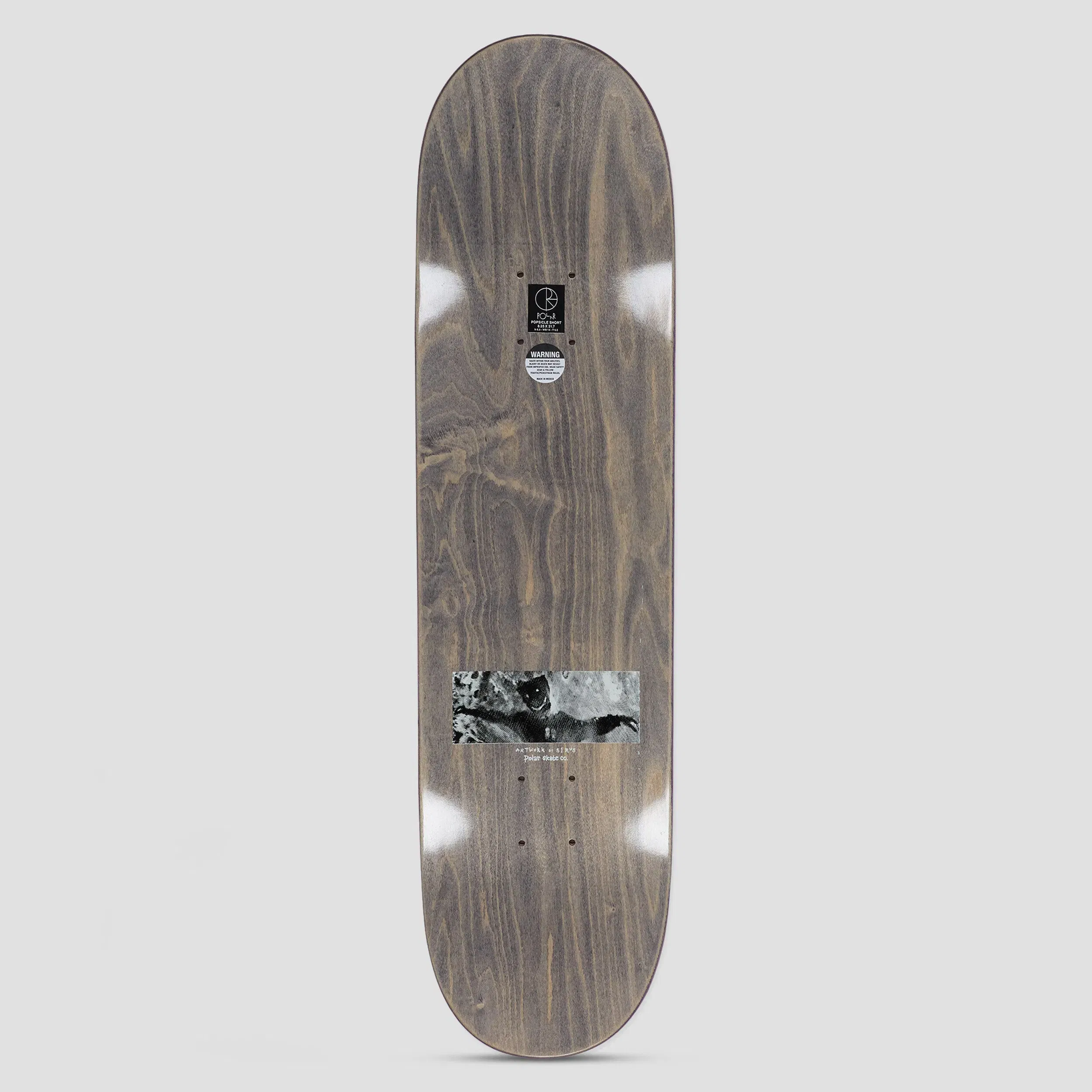 Polar 8.25 Jamie Platt So Bored Skateboard Deck Purple
