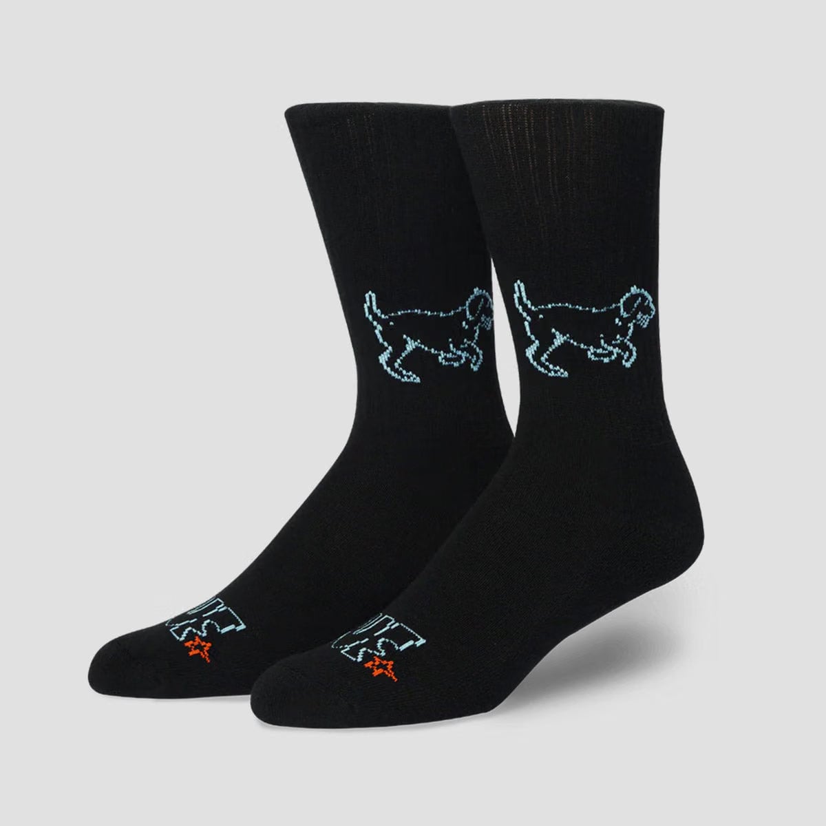 HUF Fetch Crew Sock Black
