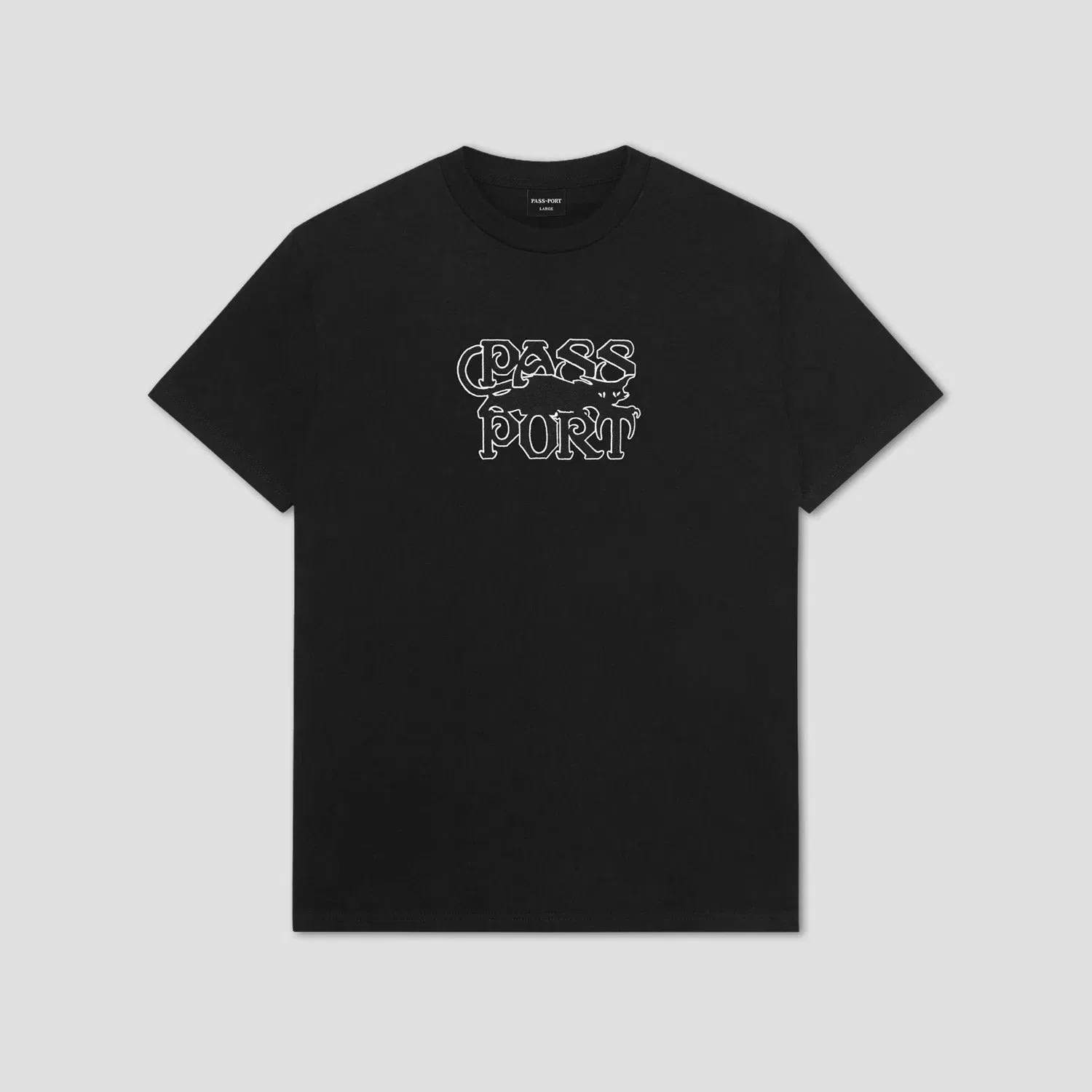 Passport Slinkin T-Shirt Black