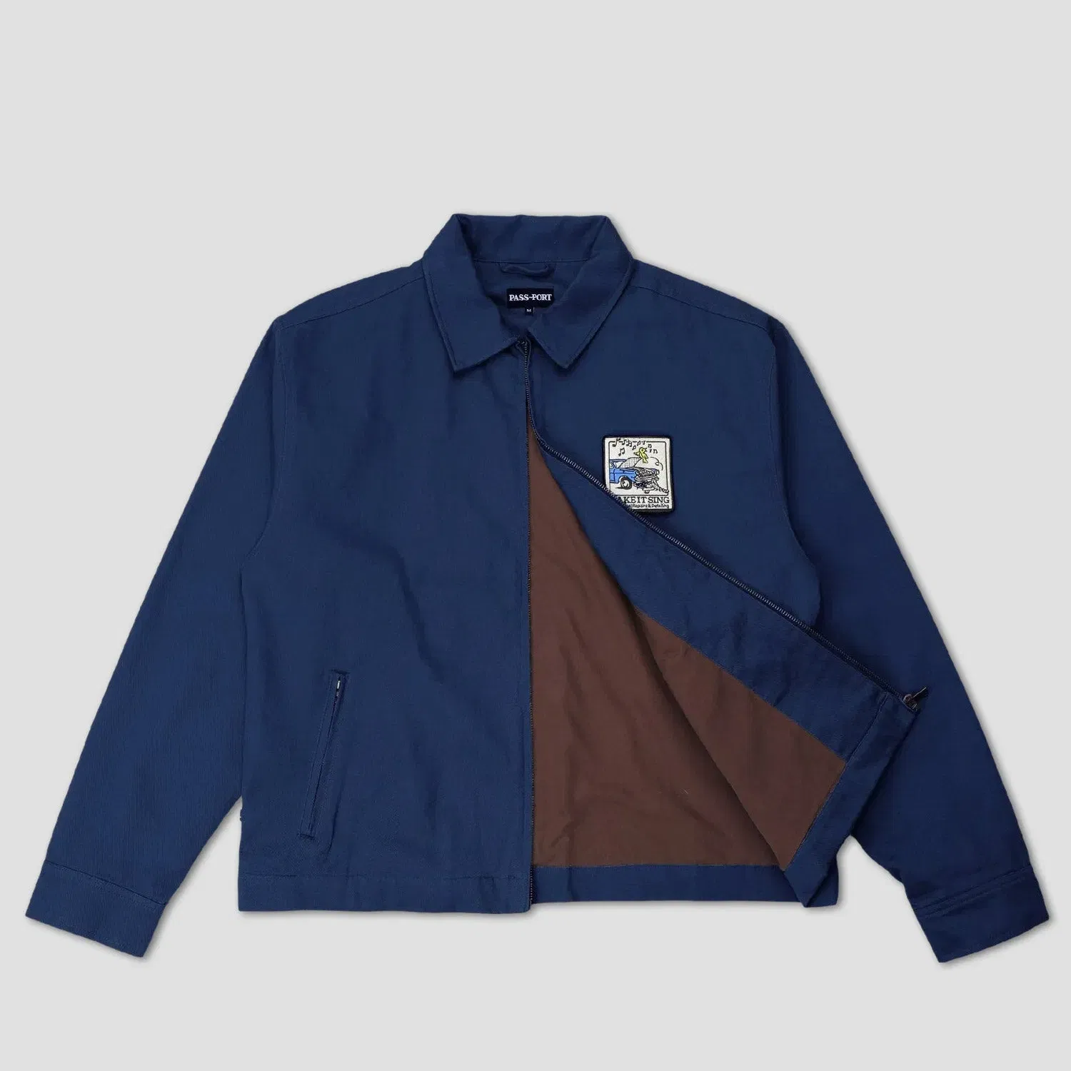 Passport Make It Sing Workers Jacket Navy