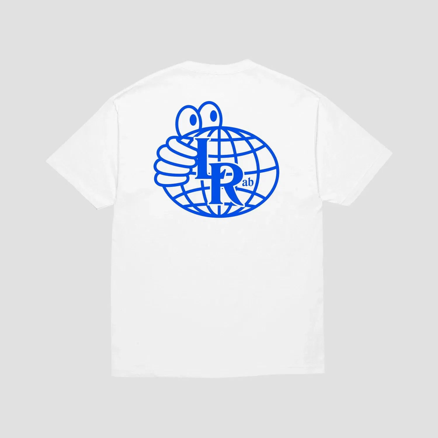Last Resort AB Atlas Monogram T-Shirt White / Reflex Blue