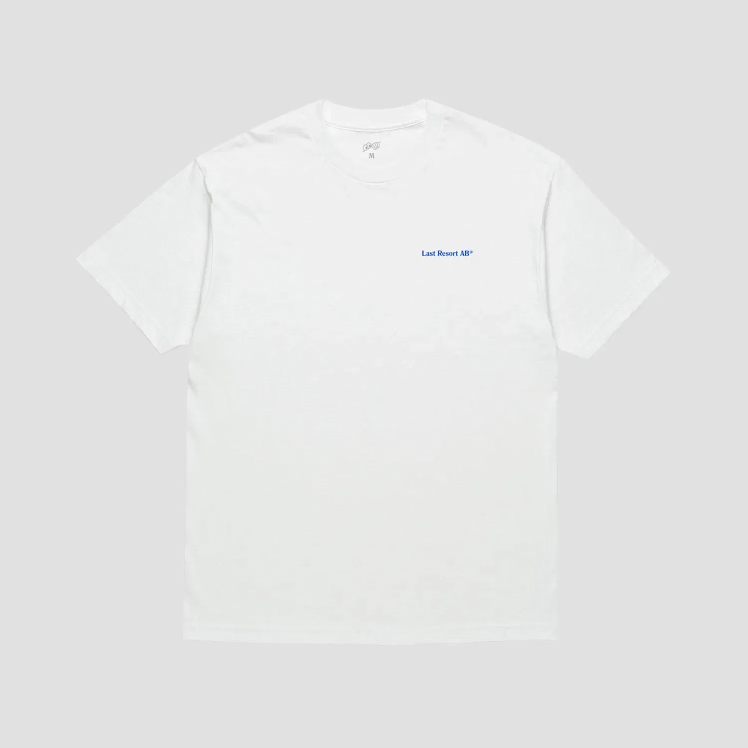 Last Resort AB Atlas Monogram T-Shirt White / Reflex Blue