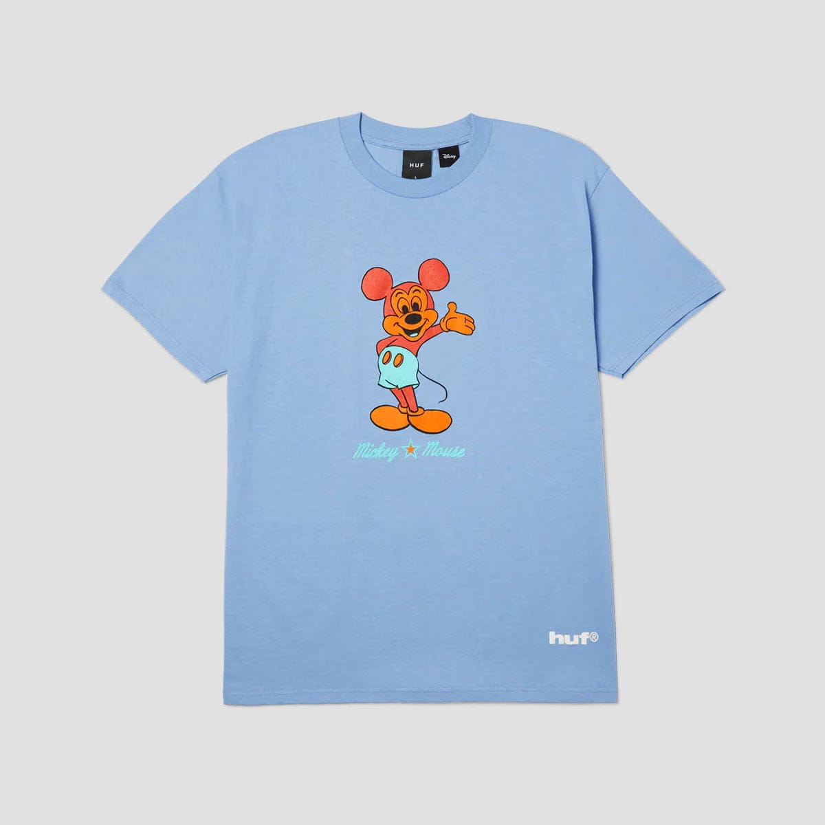 HUF x Mickey Mouse Greeting T-Shirt Digital Violet