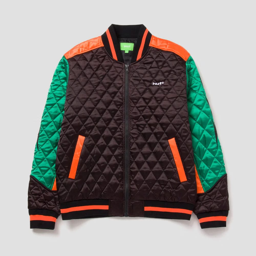 HUF Lightning Bomber Jacket Black