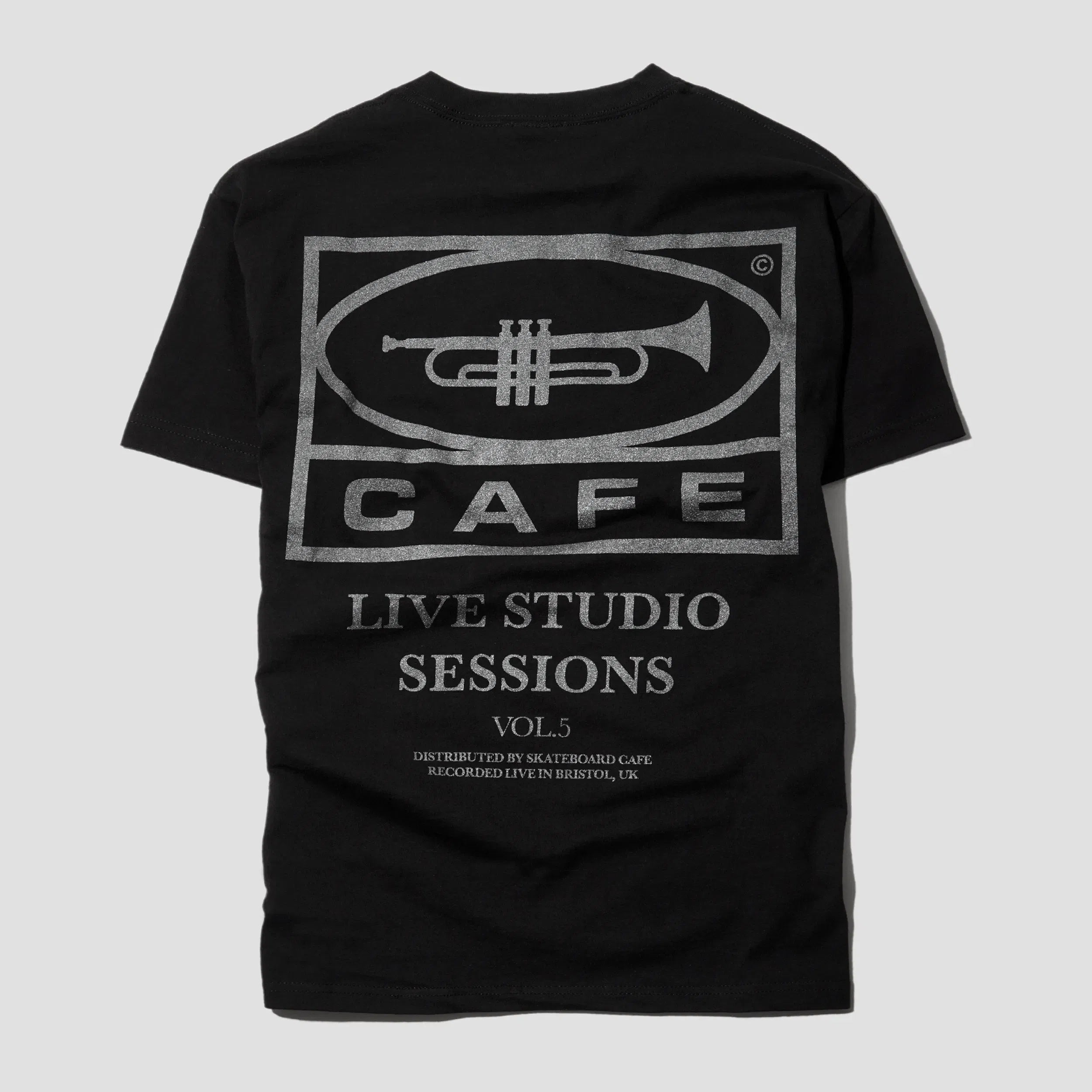 Skateboard Cafe 45 T-Shirt Black / 3M