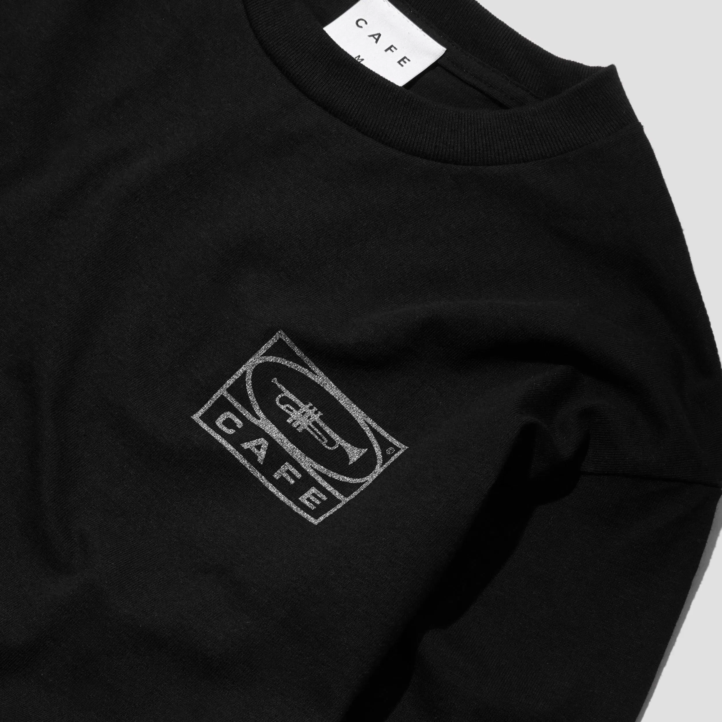 Skateboard Cafe 45 T-Shirt Black / 3M