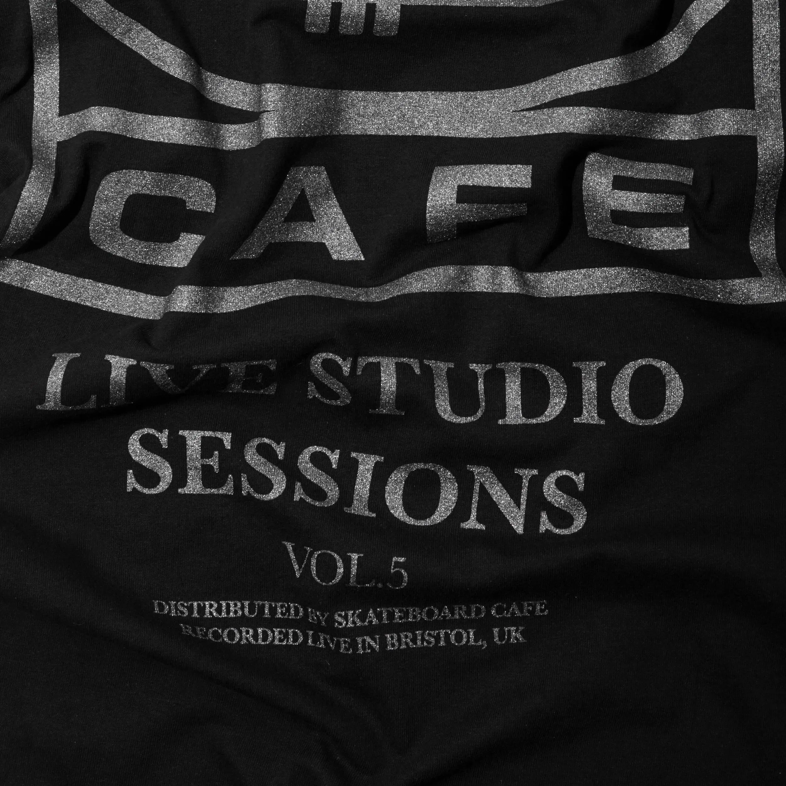 Skateboard Cafe 45 T-Shirt Black / 3M
