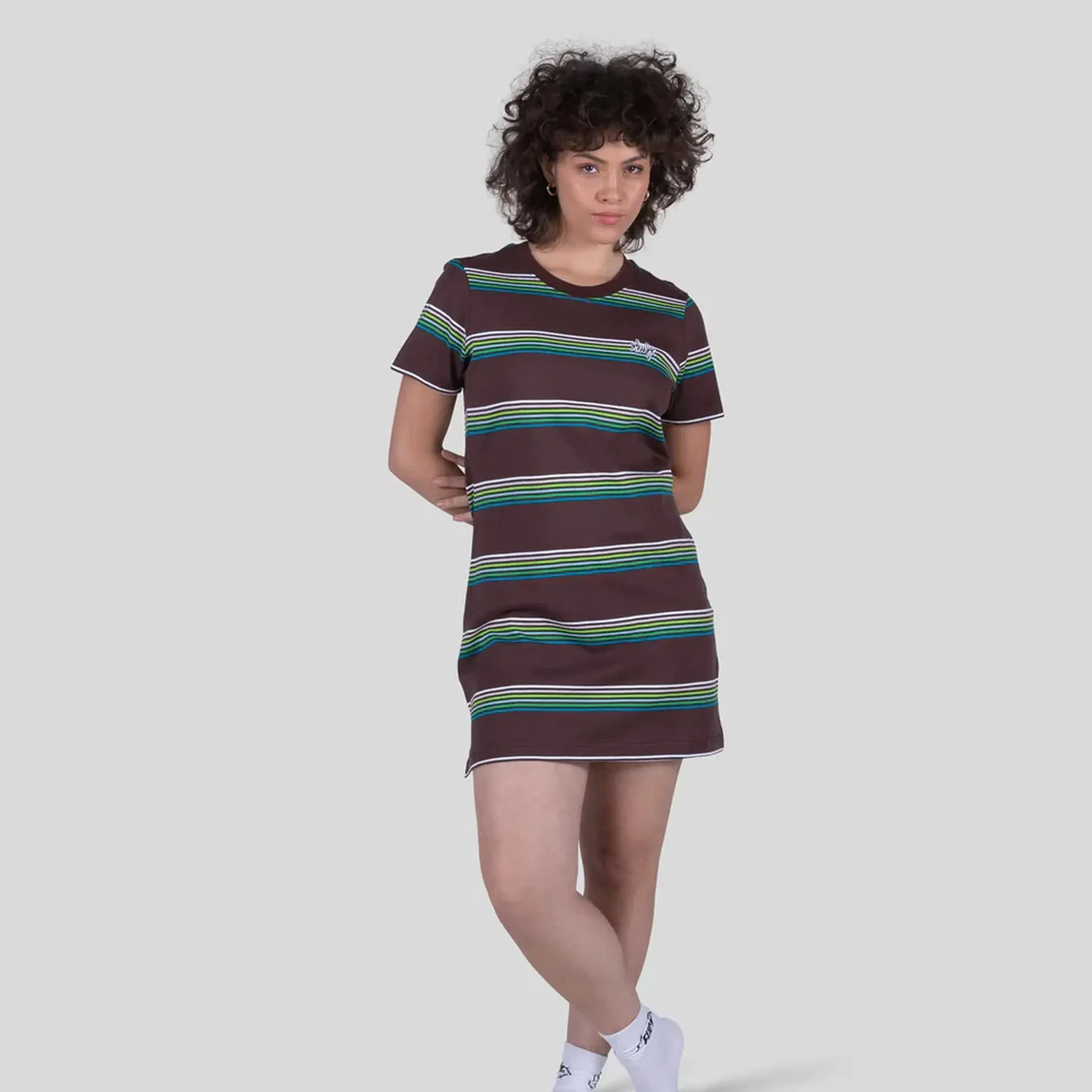 HUF Women's Landmark Shortsleeve Knit Dress