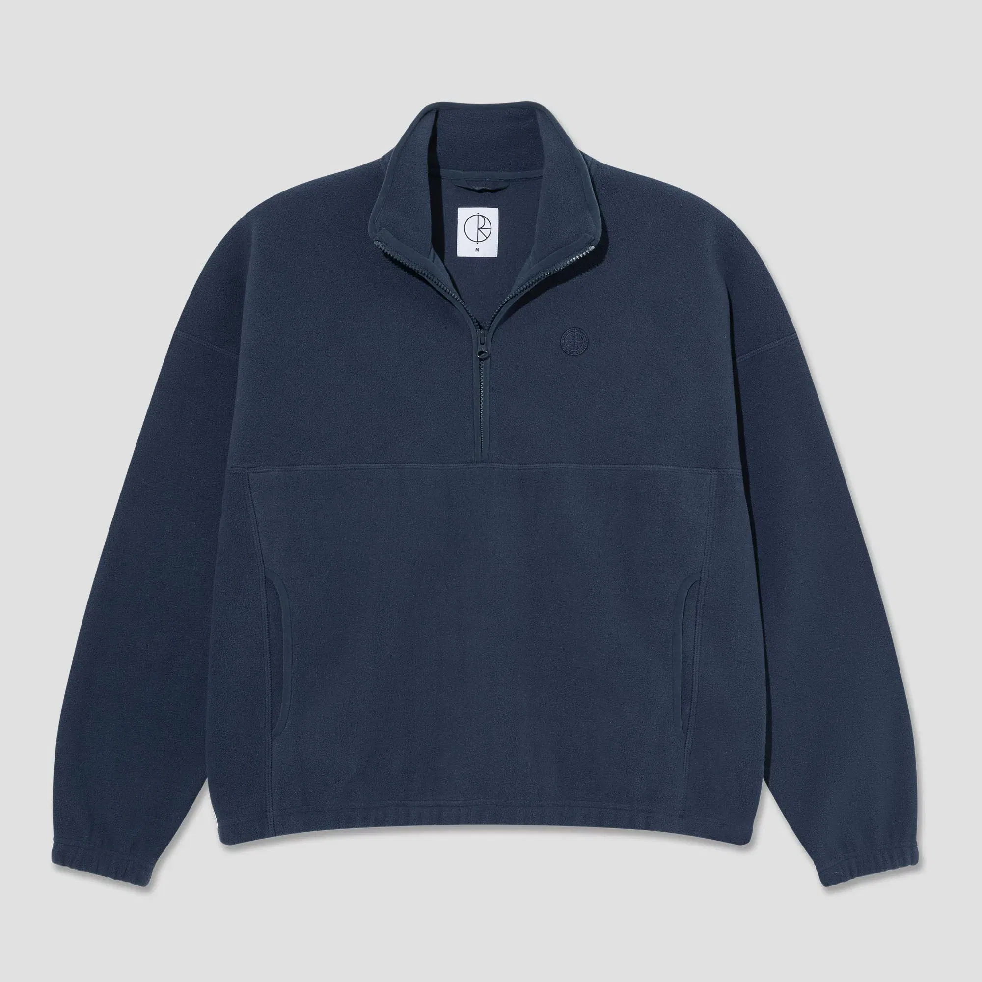 Polar Ivan Half Zip Sweatshirt Grey Blue