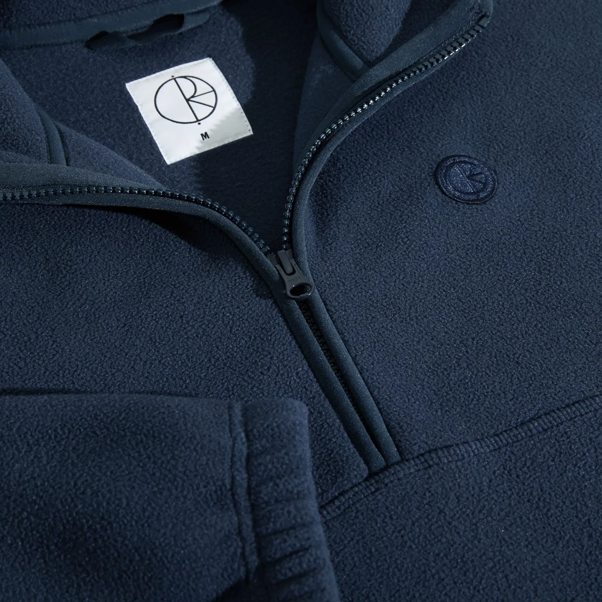 Polar Ivan Half Zip Sweatshirt Grey Blue