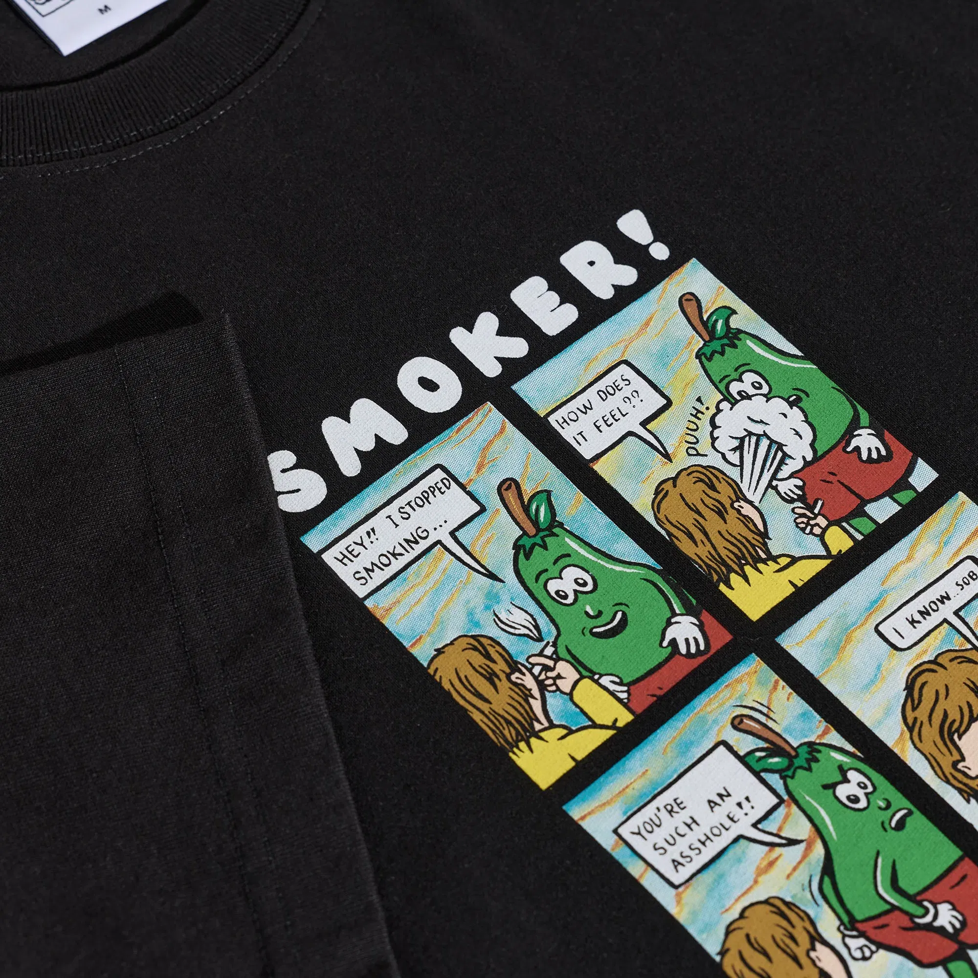 Polar Smoker T-Shirt Black