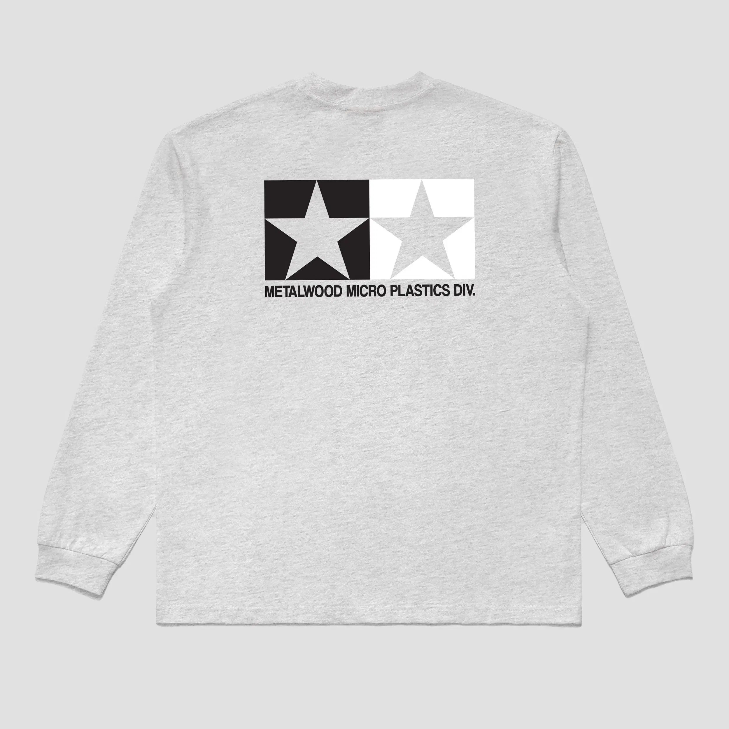 Metalwood Microplastics Longsleeve T-Shirt Heather Grey