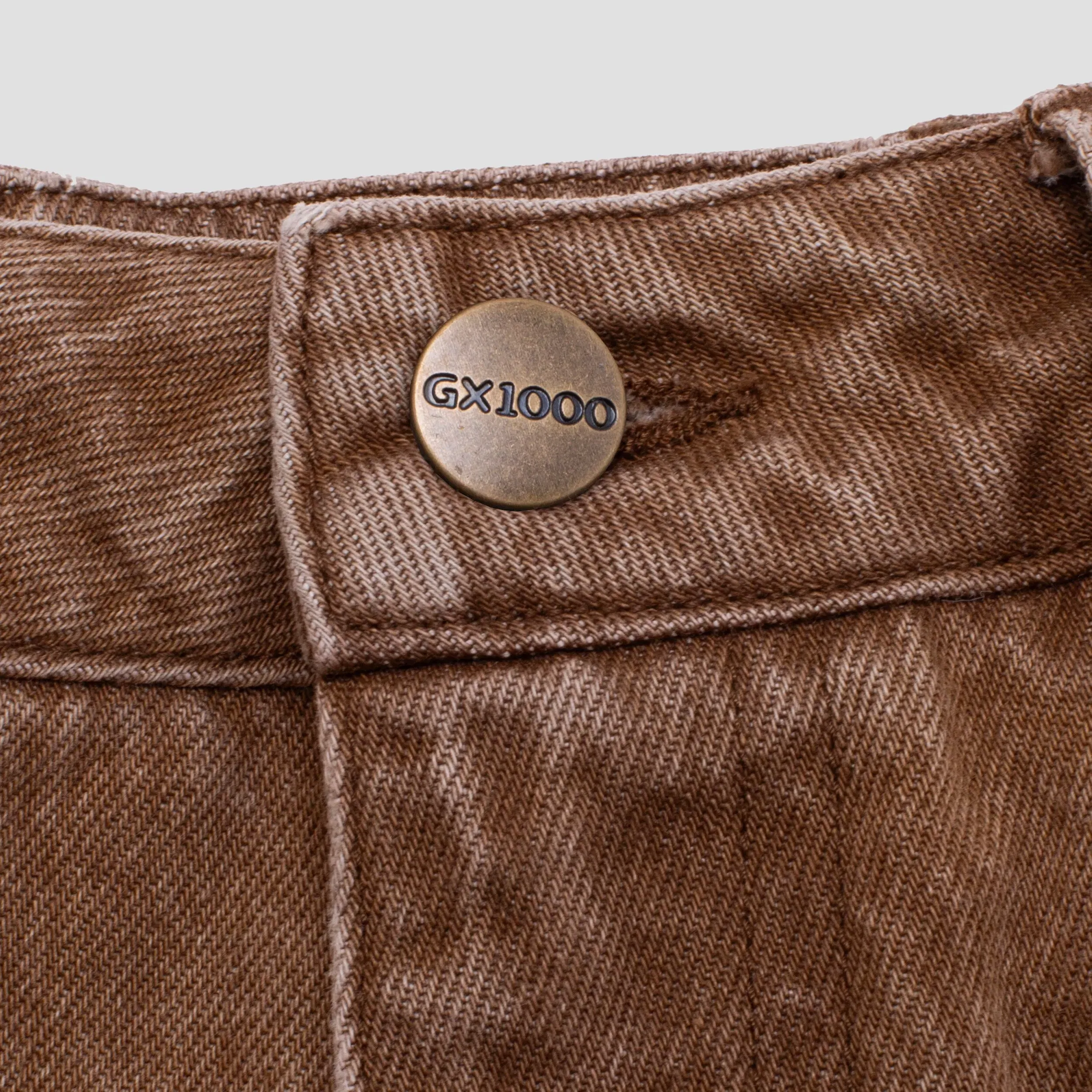 GX1000 Baggy Pant Brown Wash