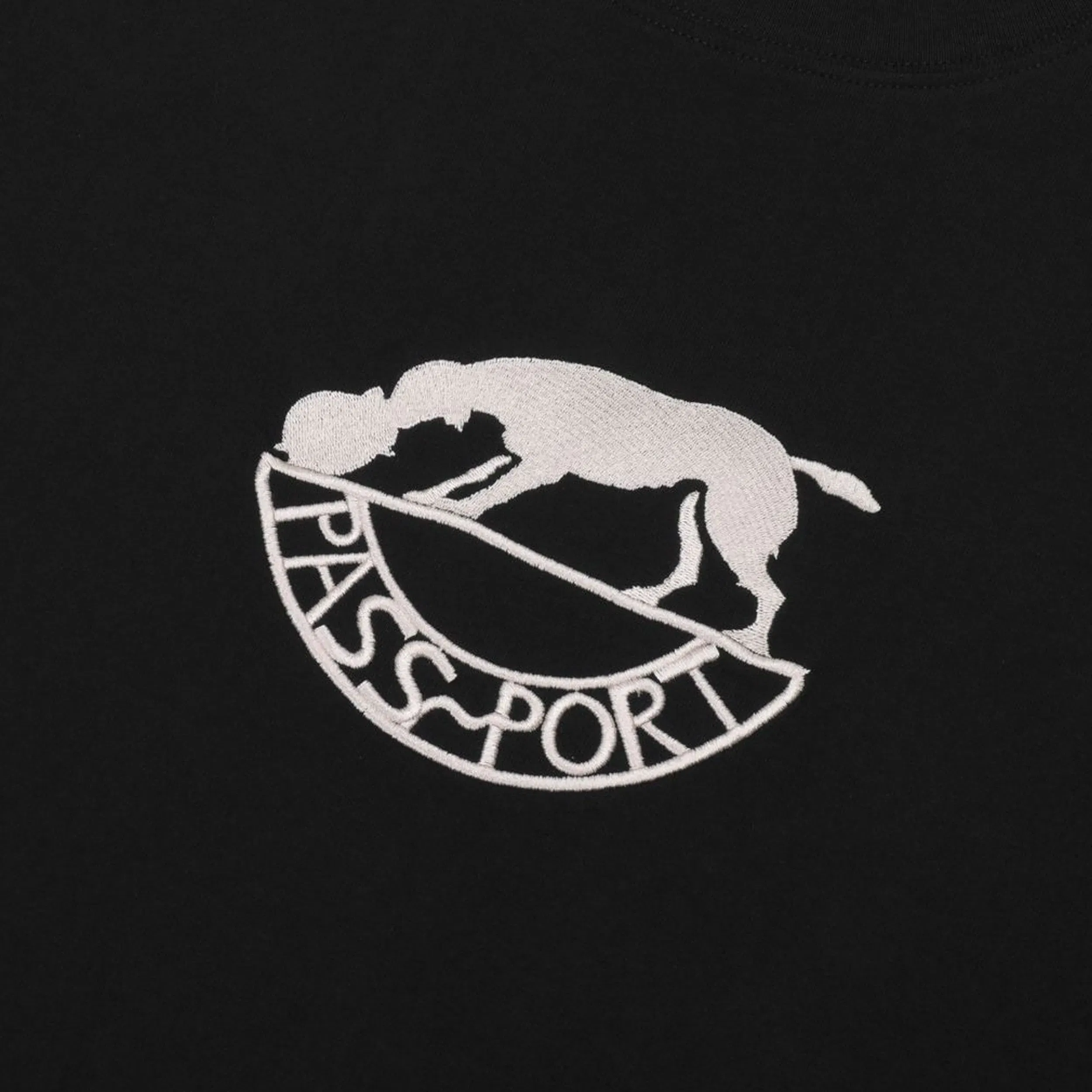 Passport Fretworks T-Shirt Black