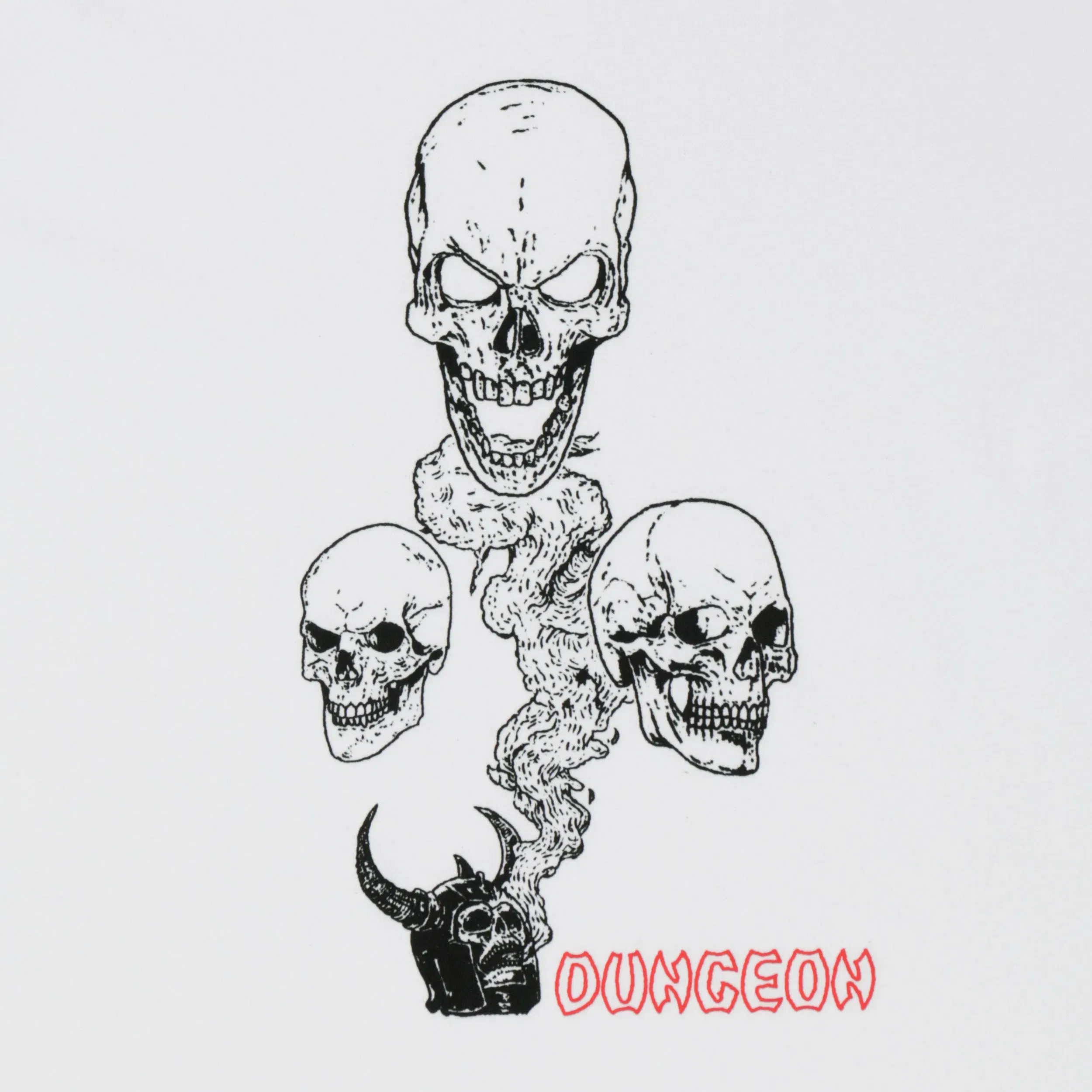 Dungeon No Body Lives T-Shirt White