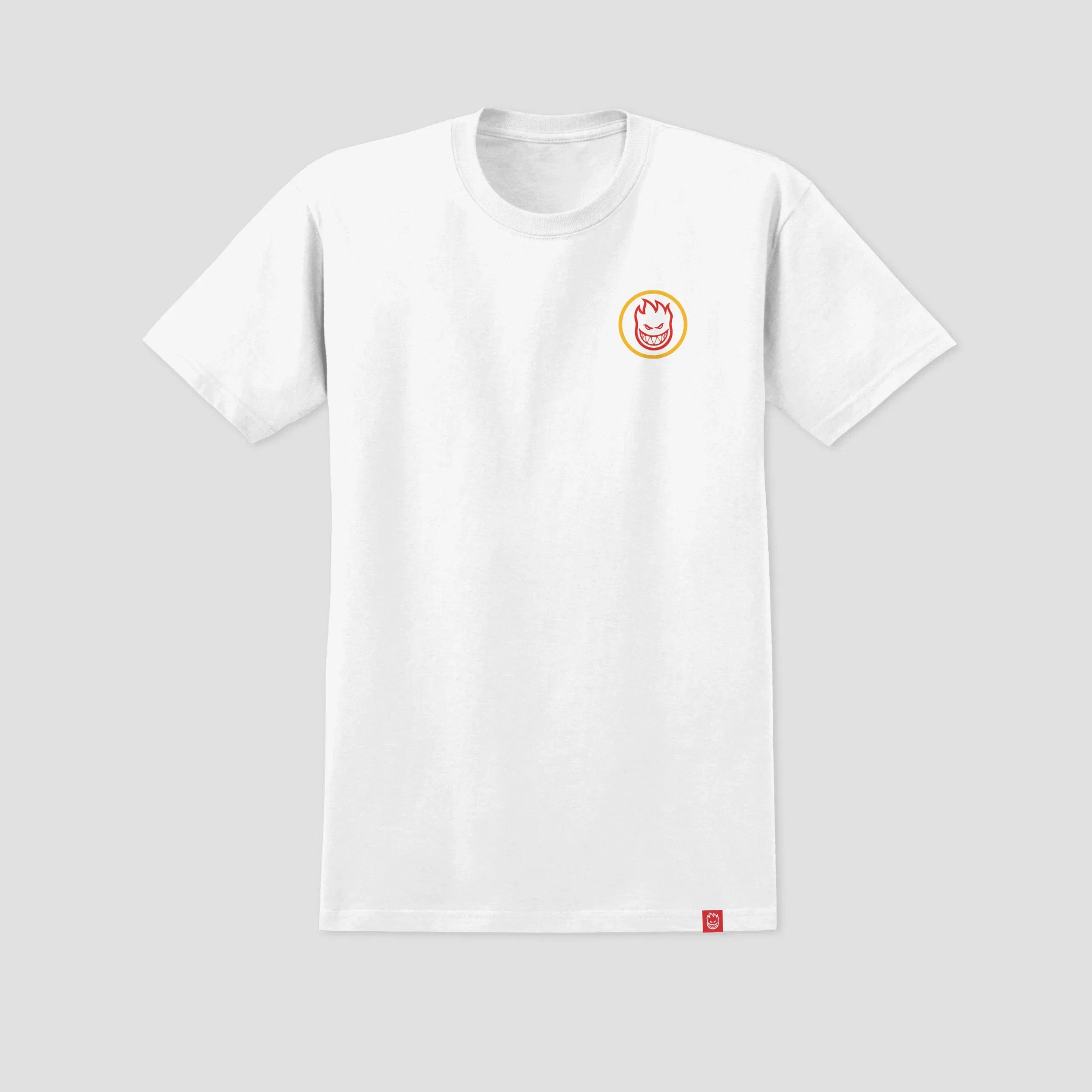 Spitfire Classic Swirl Overlay T-Shirt White
