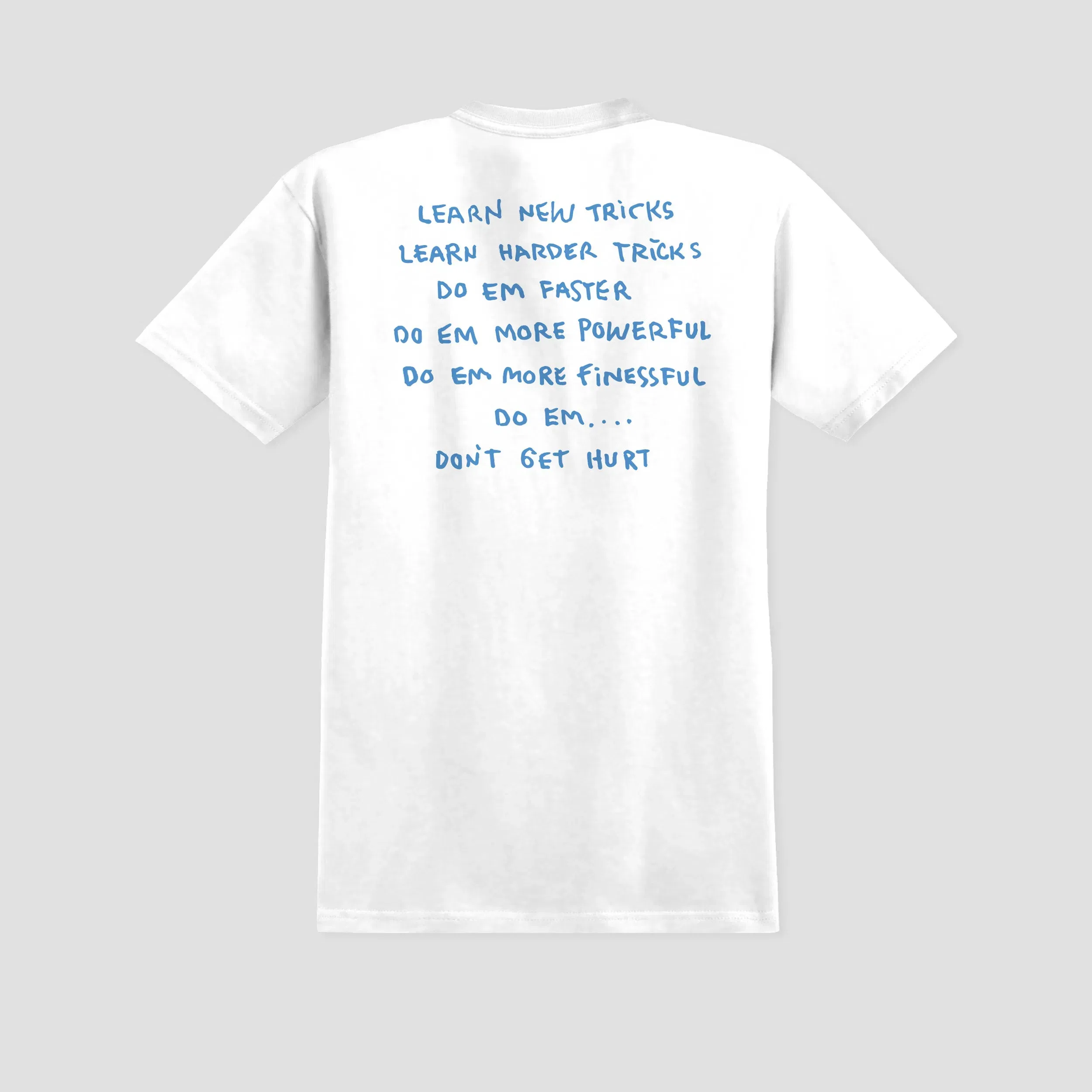 Krooked New Tricks T-Shirt White Blue