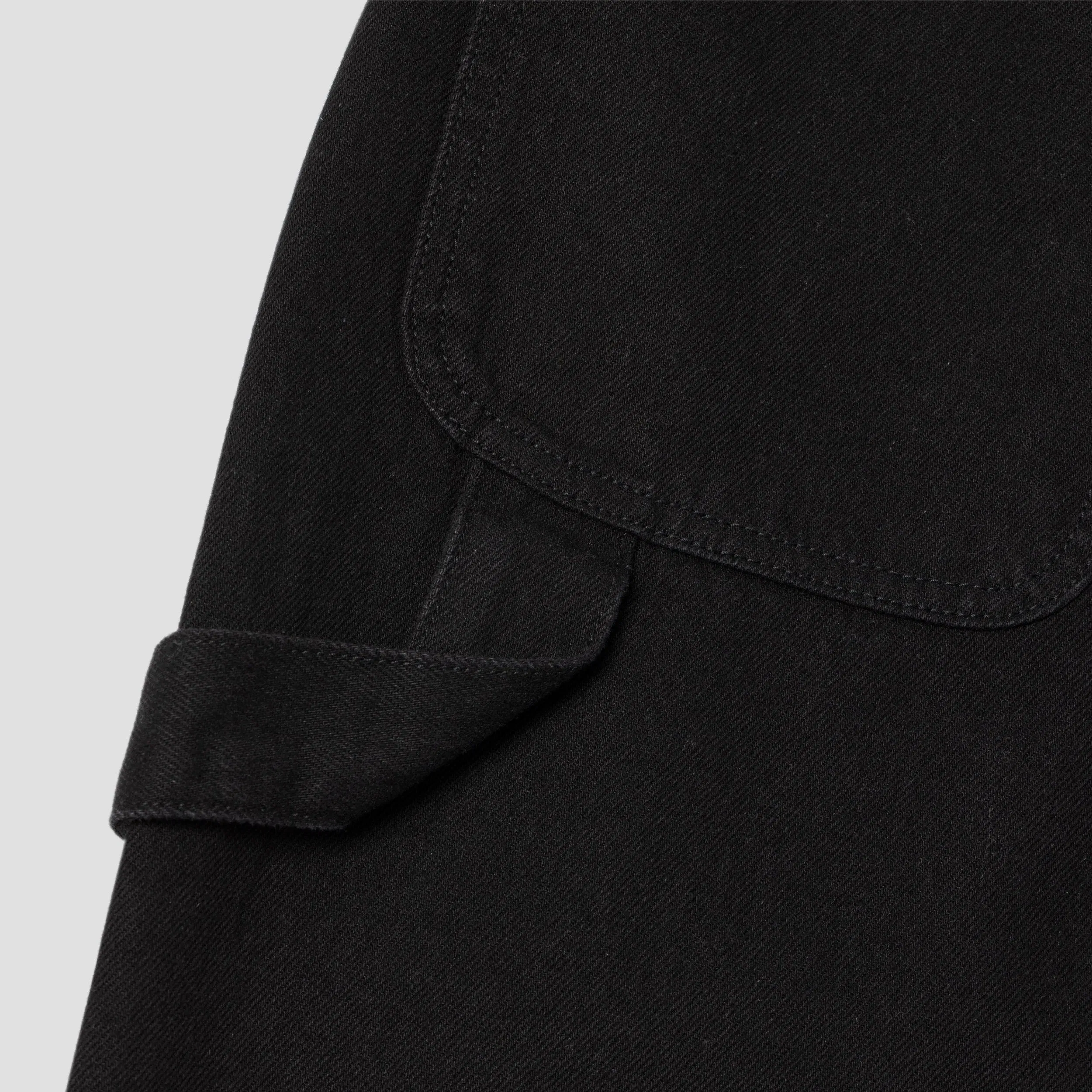 Krooked Koffin Carpenter Pant Black Denim