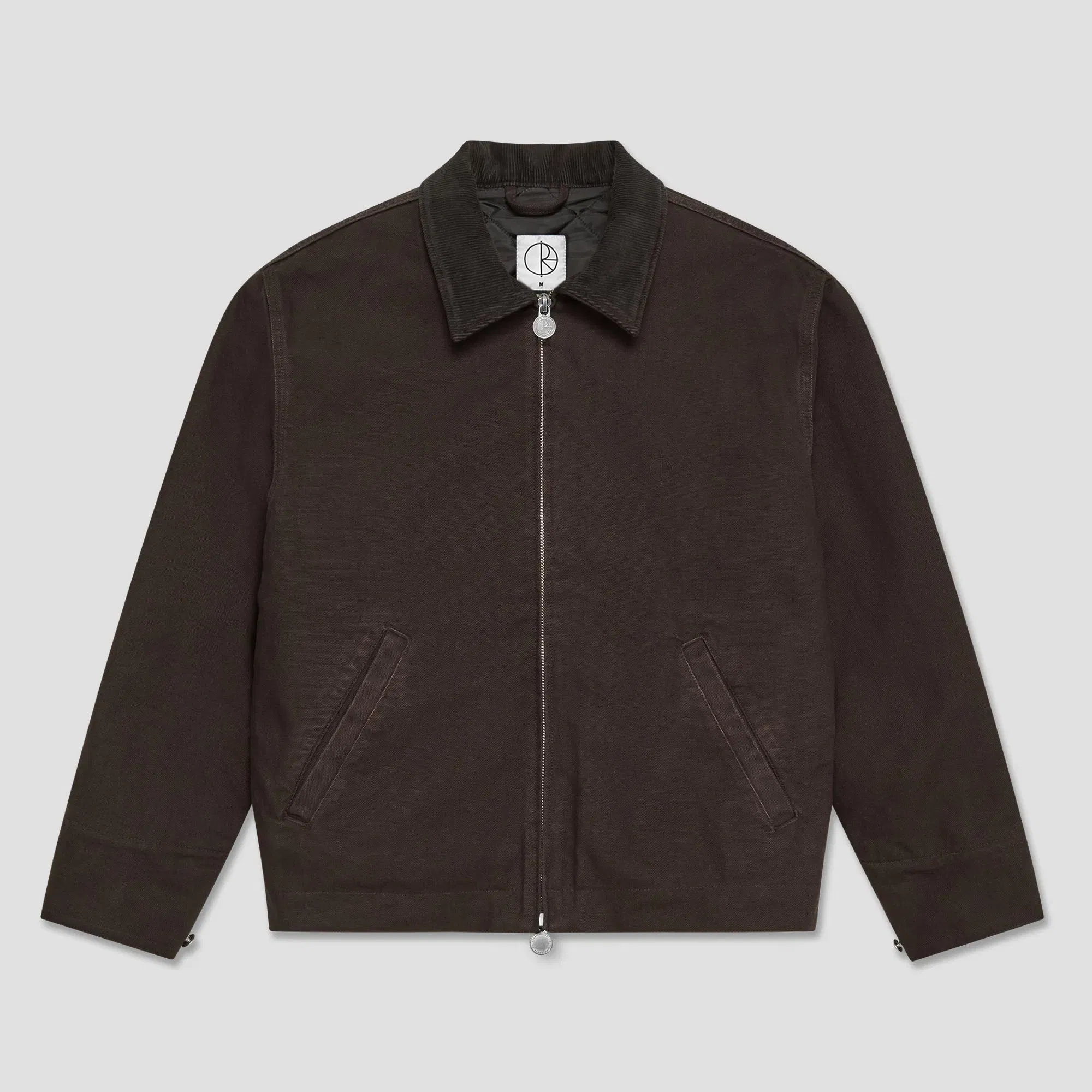 Polar Cliff Jacket With Quilted Lining Chocolate