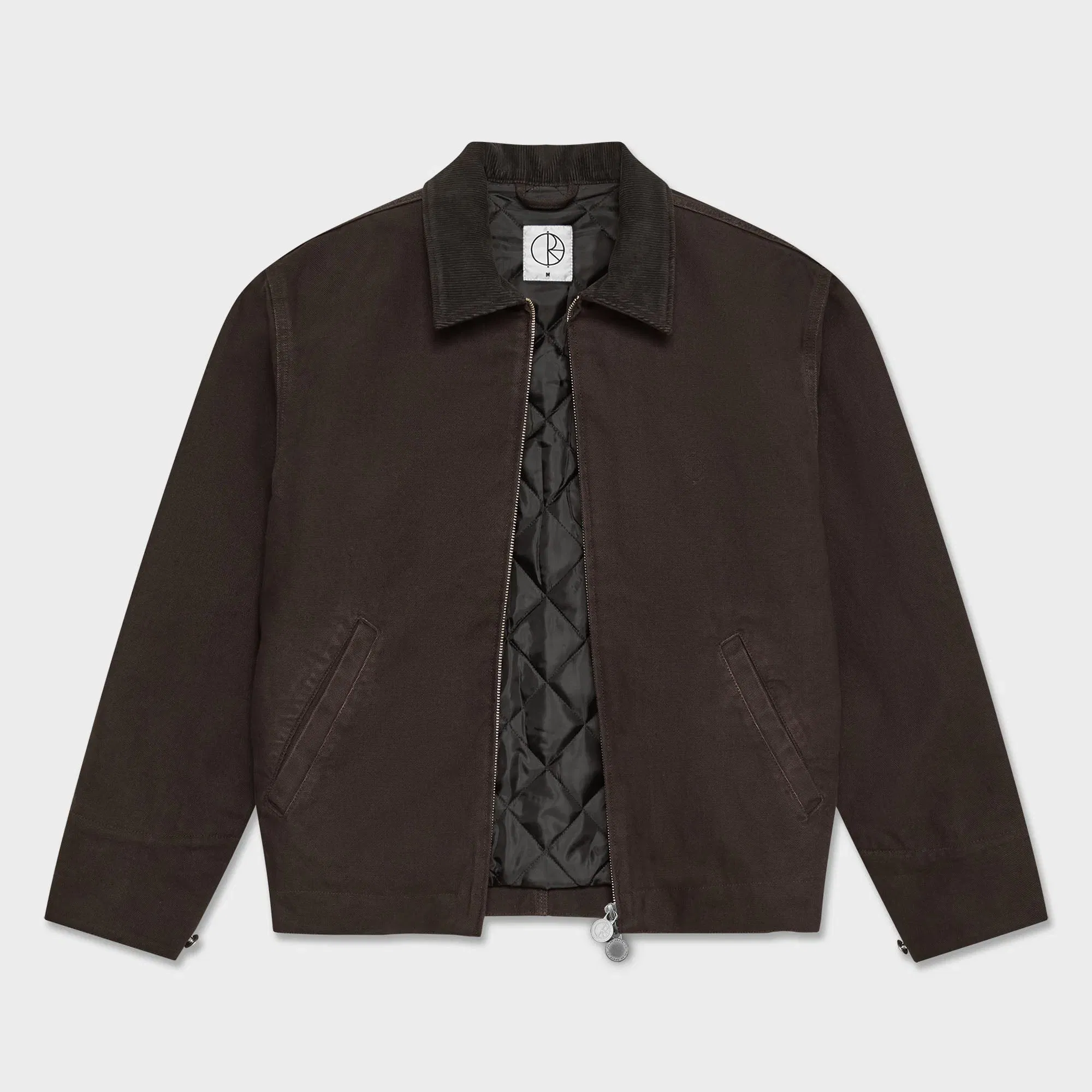 Polar Cliff Jacket With Quilted Lining Chocolate
