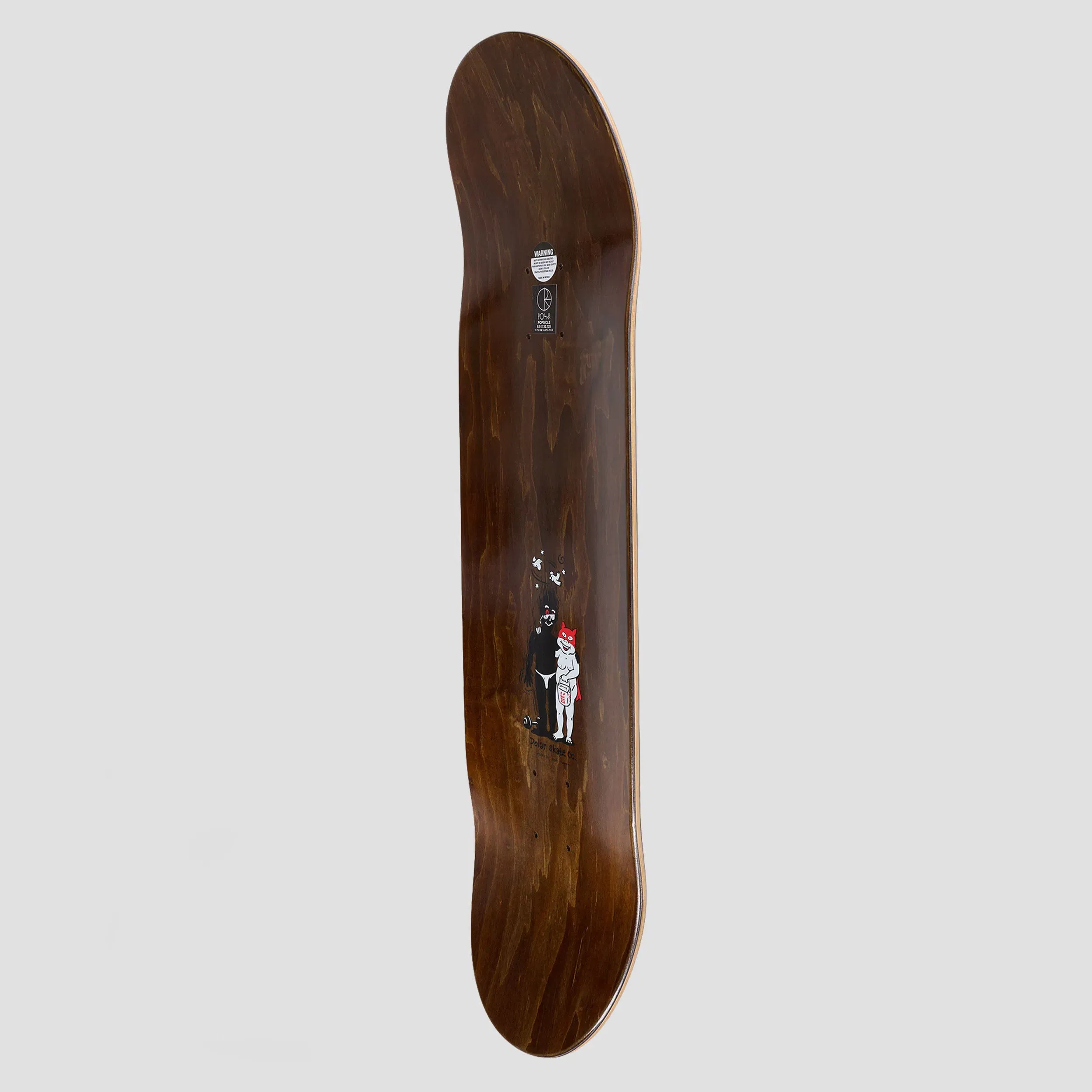 Polar 8.5 Aaron Herrington Pumping Iron Skateboard Deck
